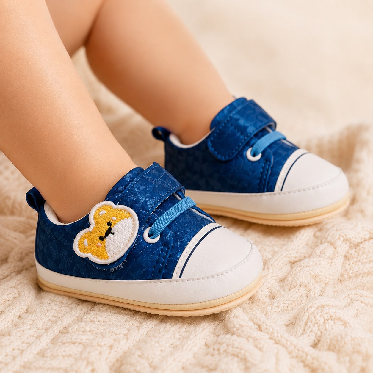 Imported baby Shoes(Blue3)
