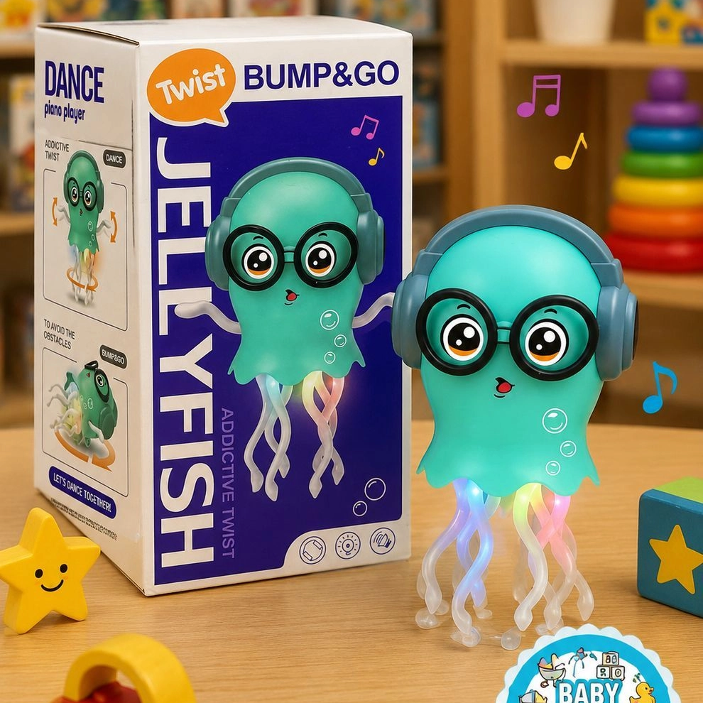 USB Rechargeable Dancing Squid Baby Toy