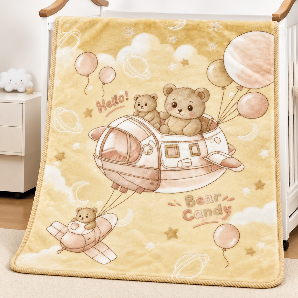 Baby Soft Double-Ply Blanket (100 X 100Cm)