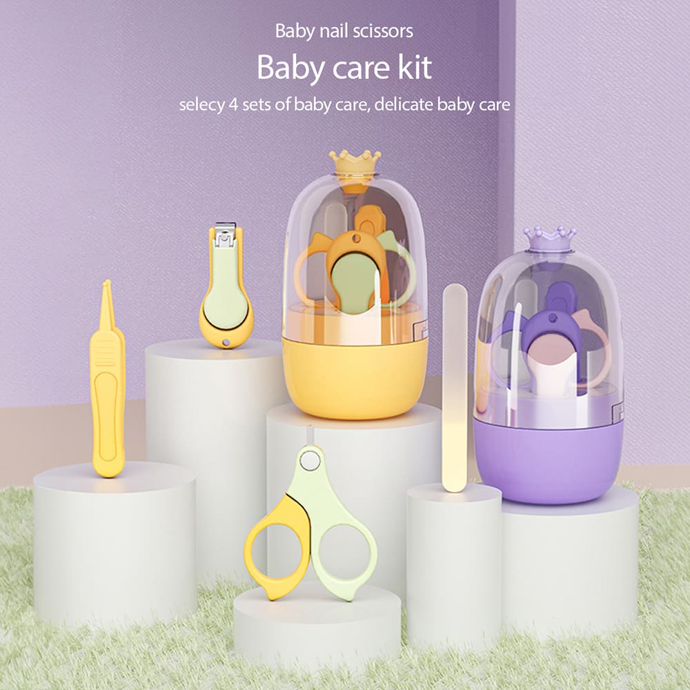 Baby Manicure Kits – 4 PCS Set ✨👶