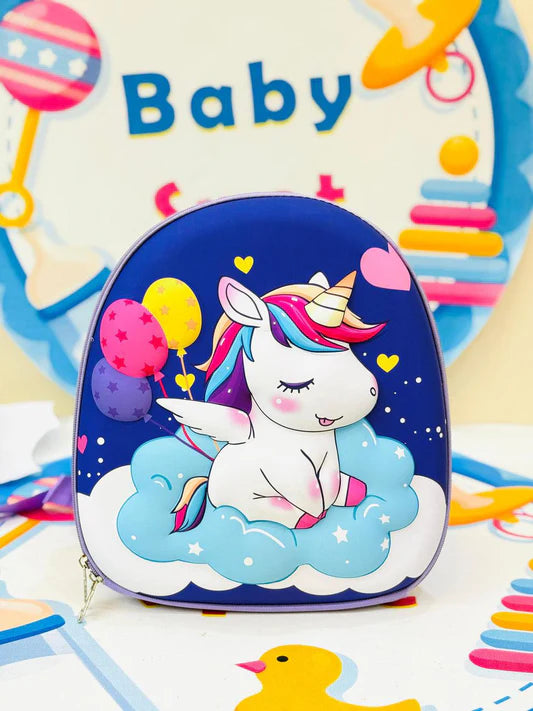 Baby 3D Unicorn 12 inch Bag