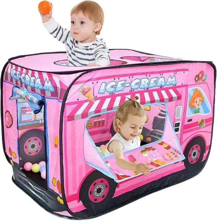 Looking for some exciting Tent House For Kids. We have got the best tent house collection for kids. Order this amazing Foldable Bus Tent House For Kids.

Size:44x30x28″
50 Free Soft Balls
Fun to Play Hide and Seek with Baby Tent
Great Gift for your baby
Simple, Supported with Steel Structure
