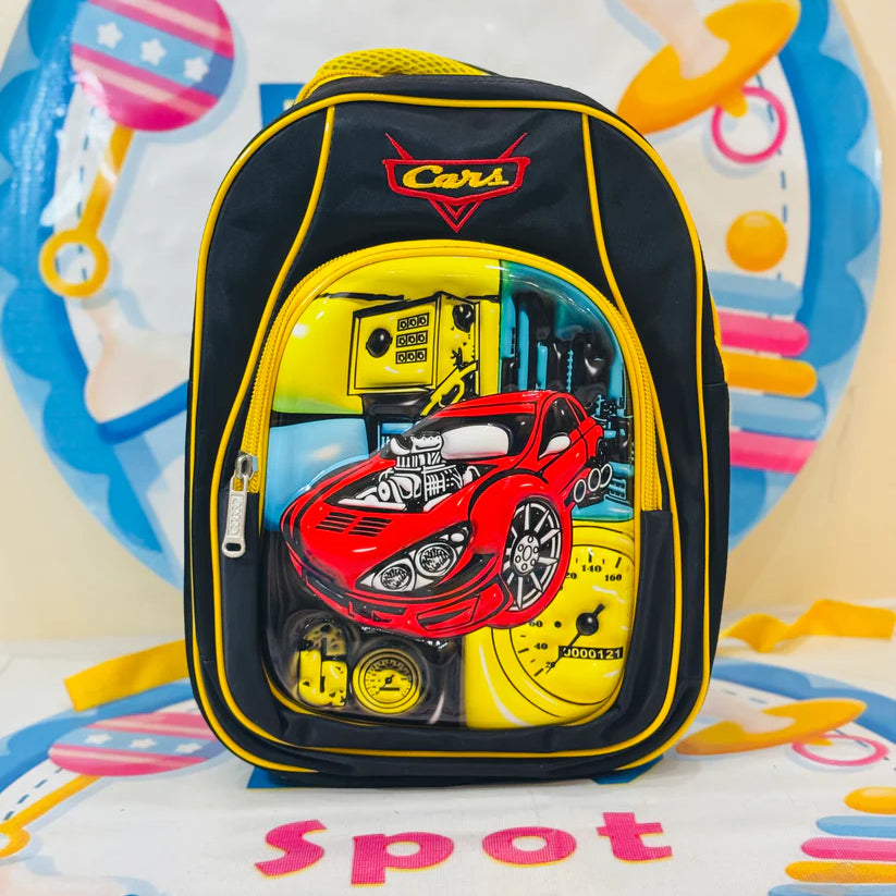 Racing School Bag – Perfect for Little Speedsters on the Move! 🚗💨