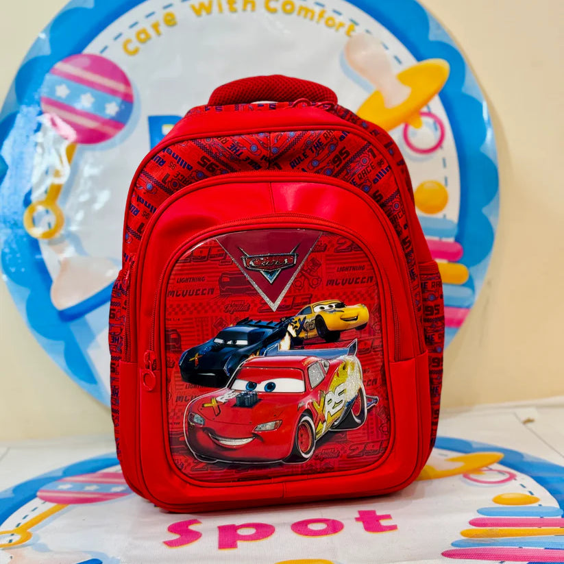 16-Inch Racing School Bag – Perfect for Little Speedsters on the Move! 🚗💨