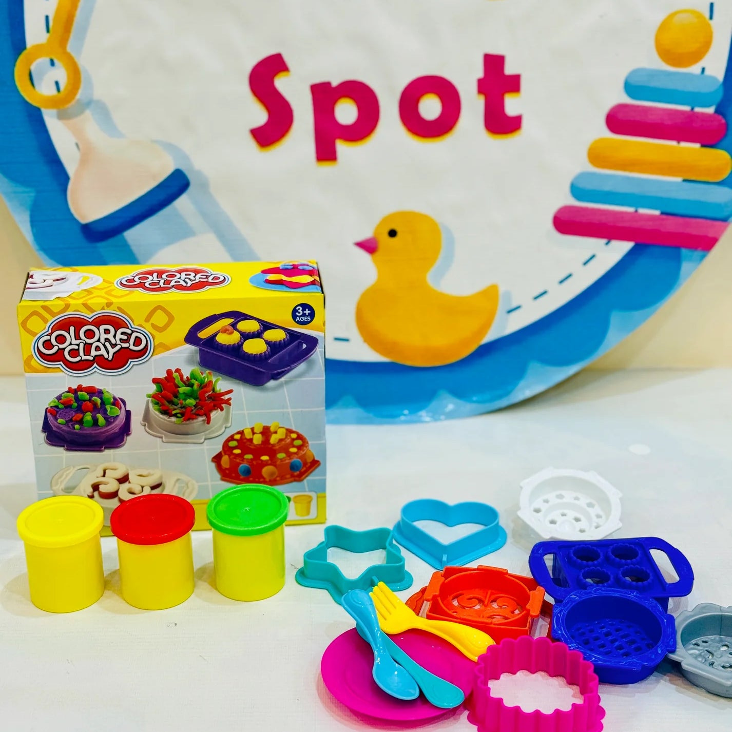 Kids Colored Clay Set – Unleash Their Creativity!