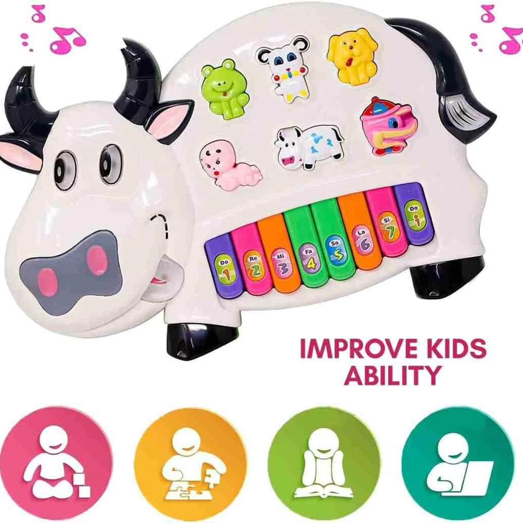 Cow Piano Toy