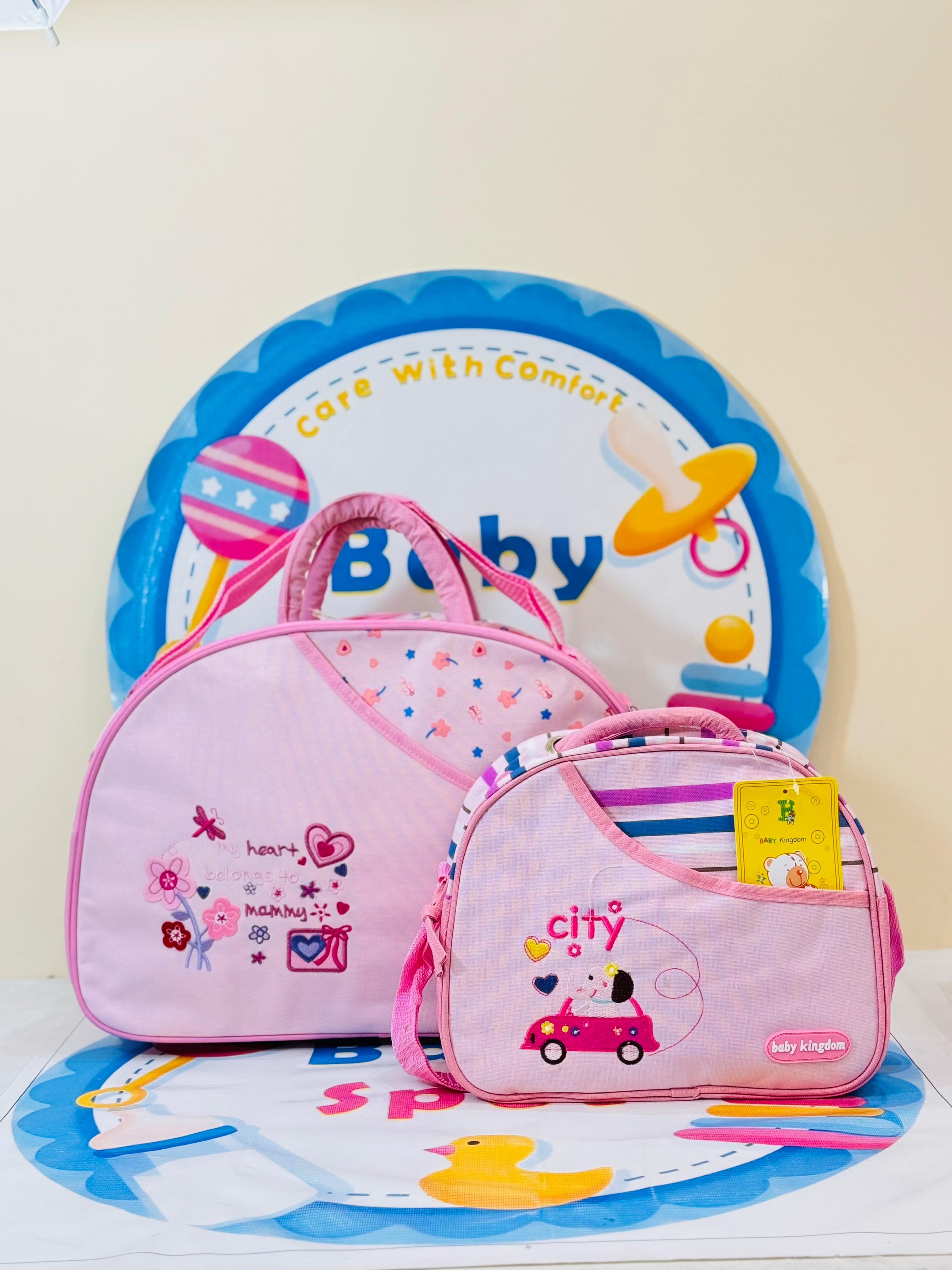 🎒 Premium Range Baby Bags Sets Collection – Stylish & Spacious! 👶✨

Keep all your baby’s essentials organized with our premium quality baby bags sets! Designed for modern moms, these bags are perfect for travel, outings, and everyday use.

Features & Benefits:

🔹 Spacious & Multi-Compartment Design – Easily store diapers, bottles, clothes, and more.
🔹 Durable & High-Quality Material – Ensures long-lasting use.
🔹 Stylish & Trendy Designs – Available in beautiful colors.
🔹 Lightweight & Comfortable to C