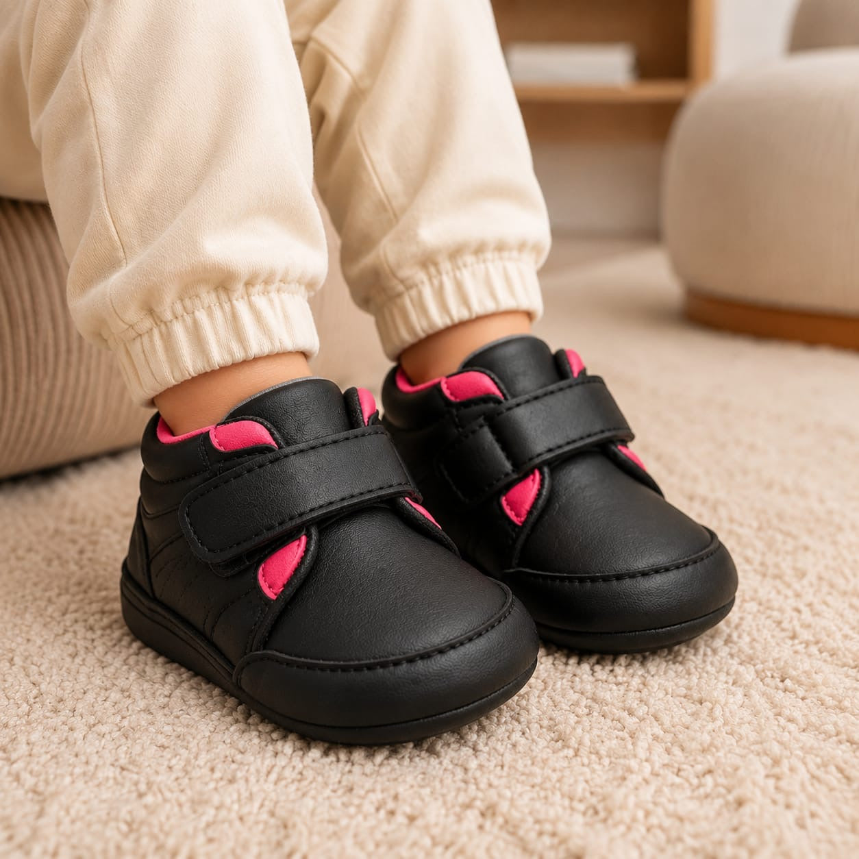 baby shoes, infant shoes, newborn shoes, baby sneakers, infant sneakers, pre walker shoes, prewalker shoes, first walking shoes, first step shoes, baby footwear, infant footwear, toddler shoes, baby boy shoes, baby girl shoes, unisex baby shoes, 0-3 months, 3-6 months, 6-9 months, 9-12 months, 0-12 months, soft sole baby shoes, lightweight baby shoes, comfortable baby shoes, casual baby shoes, velcro baby shoes, lace up baby shoes, black baby shoes, imported baby shoes, kids footwear, baby fashion