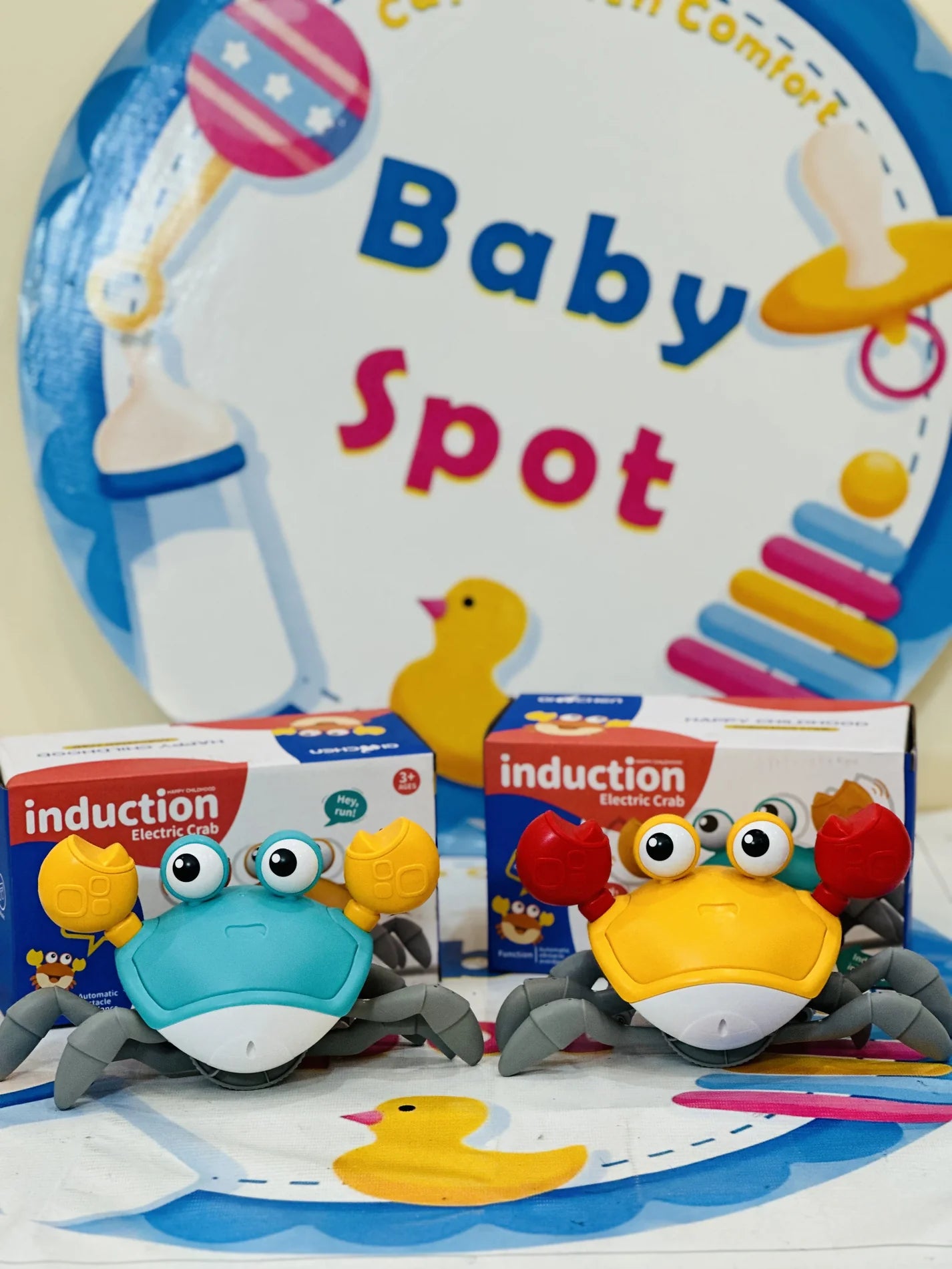 Dancing Crab Toy – Crawling, Musical &amp; Full of Fun! 🦀🎶