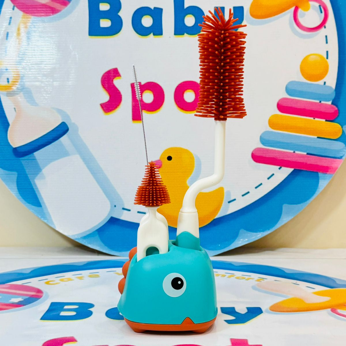 🍼 Original Imported Baby Silicone Feeder Brushes Set 🍼

High-quality silicone brushes for easy and effective cleaning

Comes with a stand for organized and hygienic storage

Available in 3 beautiful colors to match your baby essentials

Gentle on feeders yet tough on stains, ensuring thorough cleaning

Quality guaranteed for your peace of mind

💰 Price: 1450 Rs
🚚 Delivery Time: 2-5 days
📲 For orders: WhatsApp at 03117399001, DM us, or visit babyspotofficial.pk

#FeederBrushSet #BabyCareEssentials #Impo