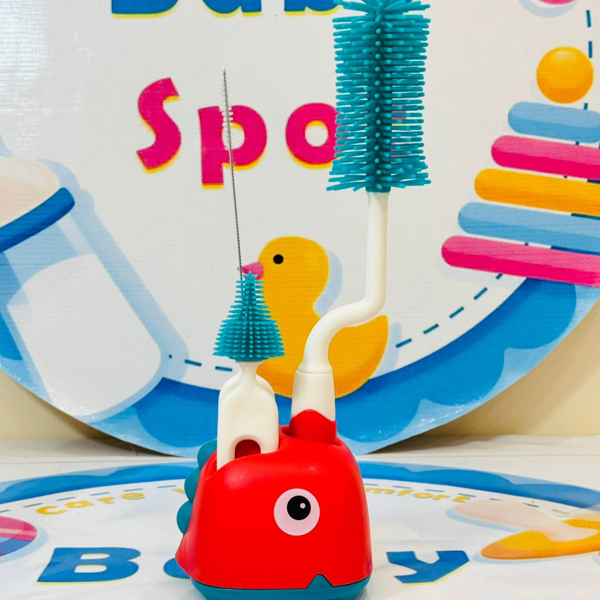 🍼 Original Imported Baby Silicone Feeder Brushes Set 🍼

High-quality silicone brushes for easy and effective cleaning

Comes with a stand for organized and hygienic storage

Available in 3 beautiful colors to match your baby essentials

Gentle on feeders yet tough on stains, ensuring thorough cleaning

Quality guaranteed for your peace of mind

💰 Price: 1450 Rs
🚚 Delivery Time: 2-5 days
📲 For orders: WhatsApp at 03117399001, DM us, or visit babyspotofficial.pk

#FeederBrushSet #BabyCareEssentials #Impo