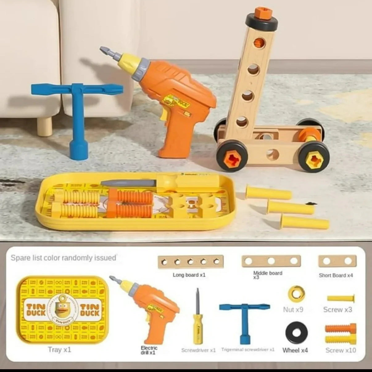 Tools Set For Kids With Drill Machine