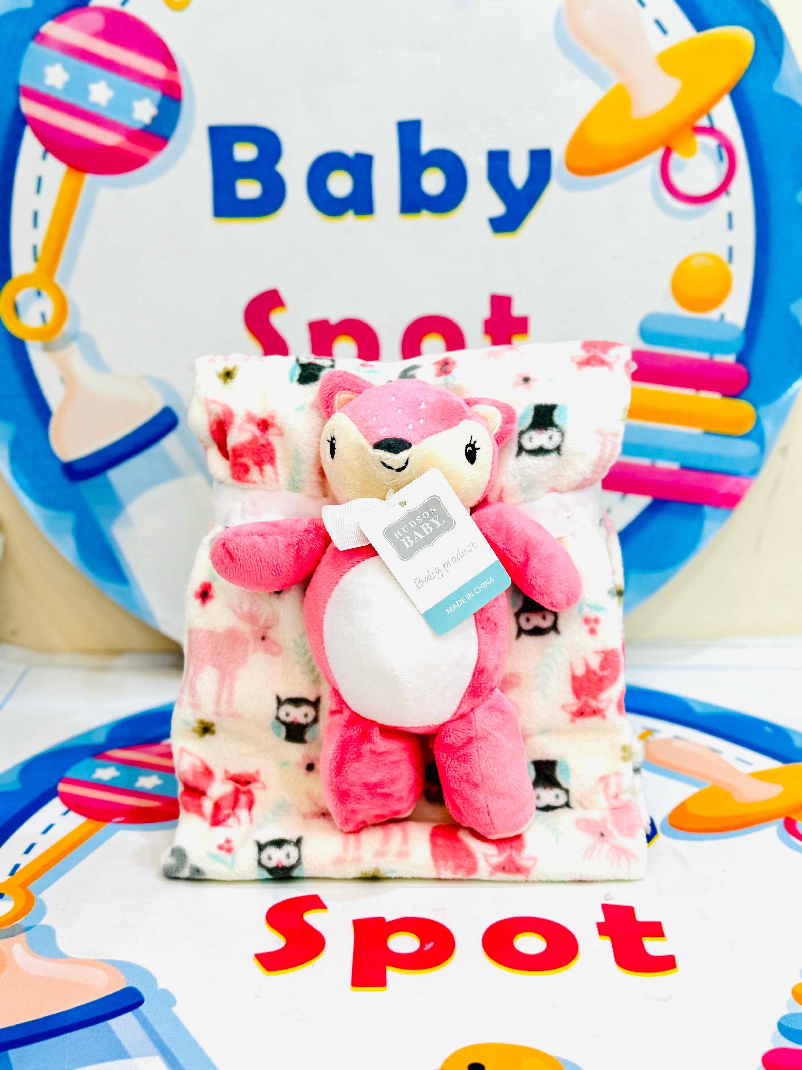 HudsonBabyBlanket #StuffToyBlanket #ImportedBabyProducts #NewbornEssentials #BabyBlanketPakistan #HudsonBabyPakistan #BabyAccessoriesStore #OnlineBabyShopPK #BabyClothingStorePakistan



