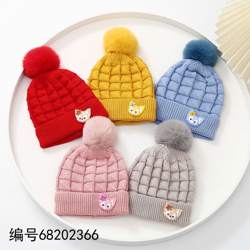 Imported woolen caps 0-6 months baby