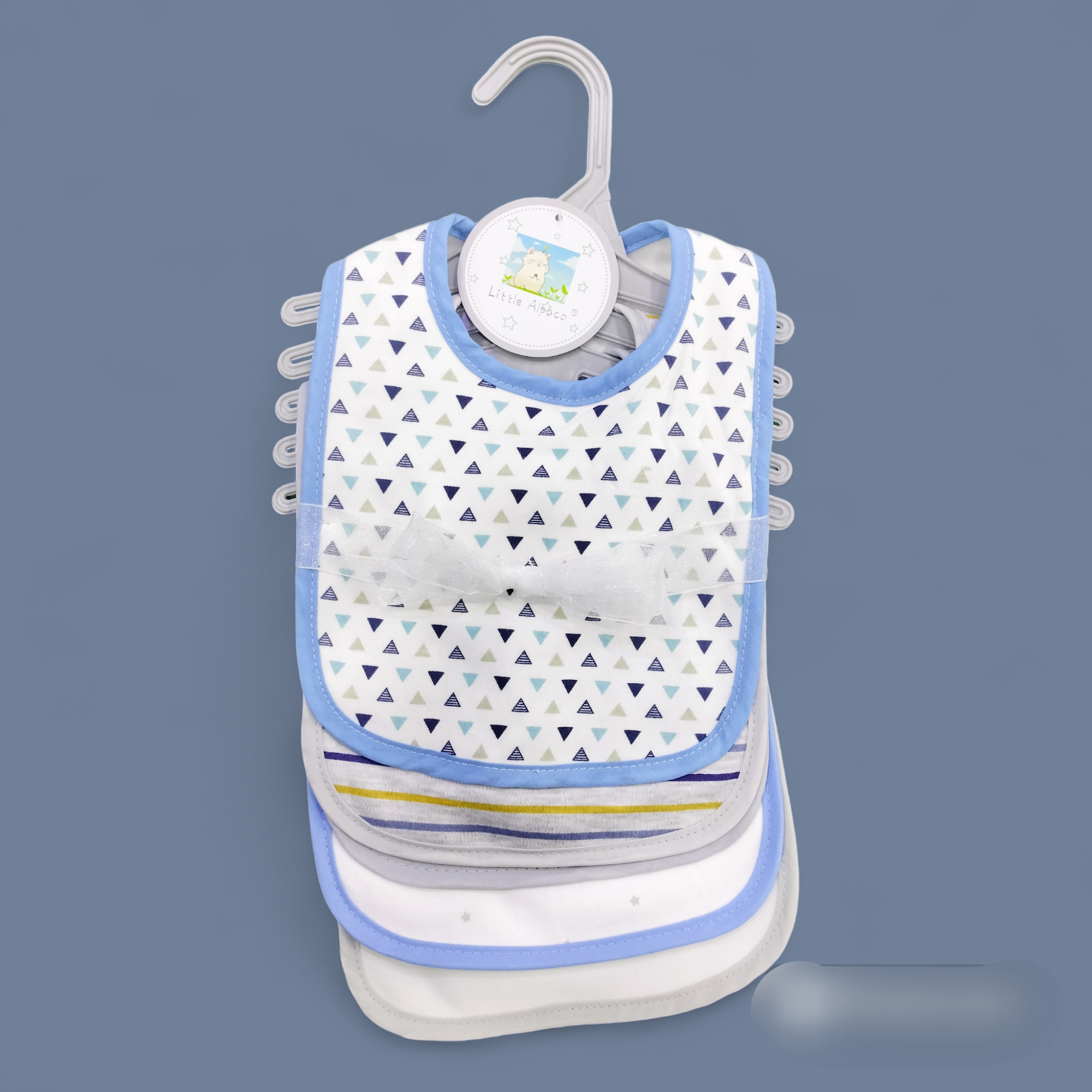 Pack of 5 bibs set