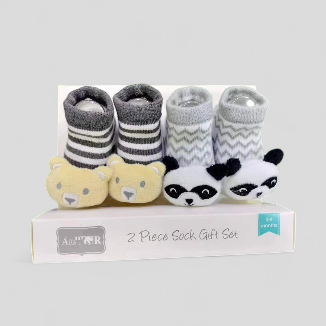 Baby Pack of 2 Socks Booties