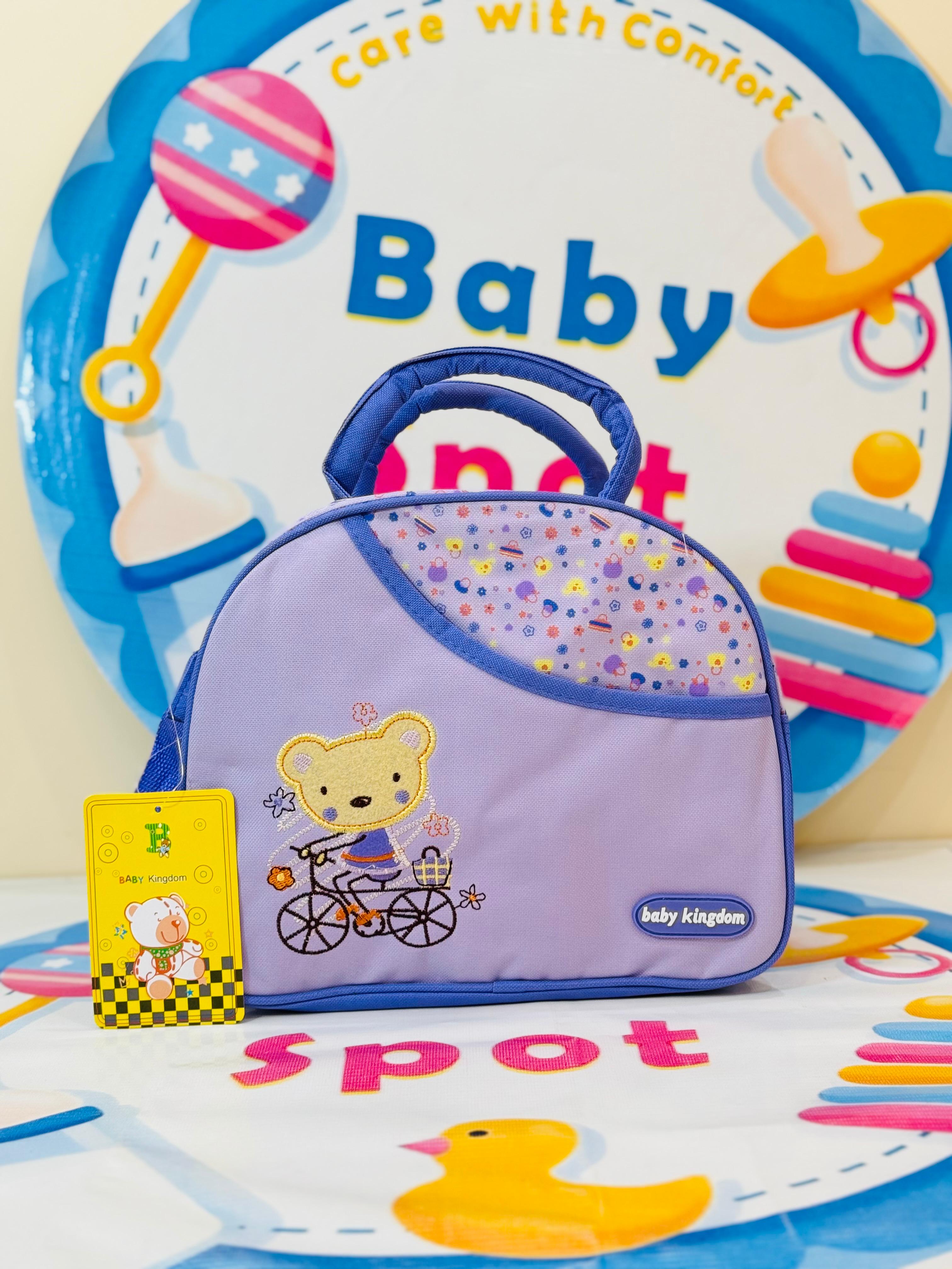 Compact D-Shape Baby Bags / Mother Bags Collection

🎒 Small size, big convenience for every mom!

Product Features:

🟢 Compact Size: Perfect for carrying all essential baby items.

🔥 Durable Material: Made with high-quality fabric for everyday use.

👜 Stylish Design: Trendy D-shape available in beautiful colors and patterns.

✅ Lightweight & Portable: Easy to carry during outings or travel.

💼 Organized Compartments: Multiple pockets for efficient storage.

Delivery Information:

🚚 Delivery in 2-5 day