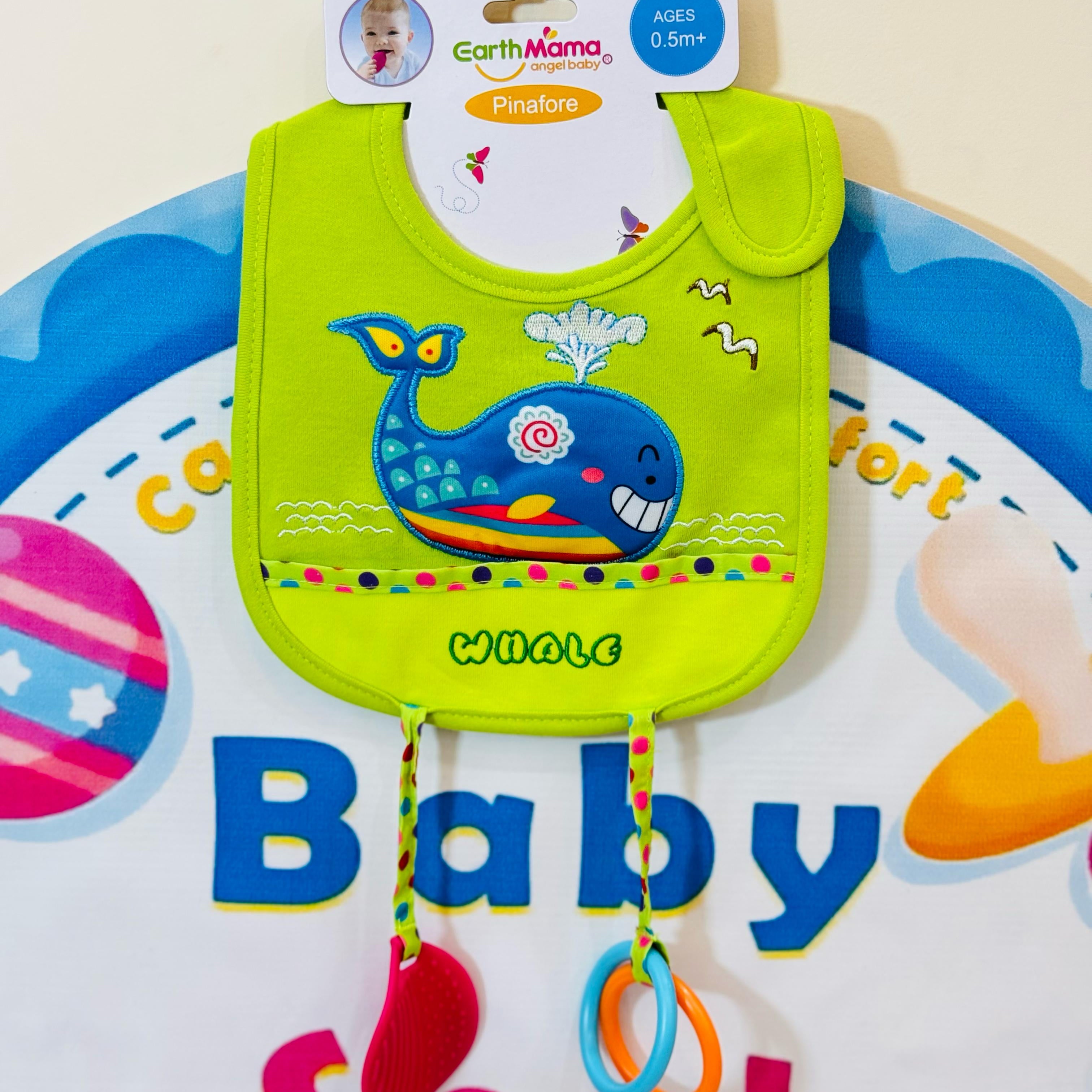 👶✨ Premium Range Baby Bibs with Attached Rattles – Fun & Functional! ✨👶

Make mealtime fun and mess-free with our baby bibs collection featuring attached rattles for added entertainment! 🍼🎉

💖 Product Features:

✔️ Premium Quality: Made from soft and absorbent fabric to keep your baby clean and dry.
✔️ Attached Rattles: Keeps your baby engaged and entertained during feeding time.
✔️ Adjustable Fit: Designed for a comfortable and secure fit for babies of all ages.
✔️ Easy to Clean: Machine washable and 