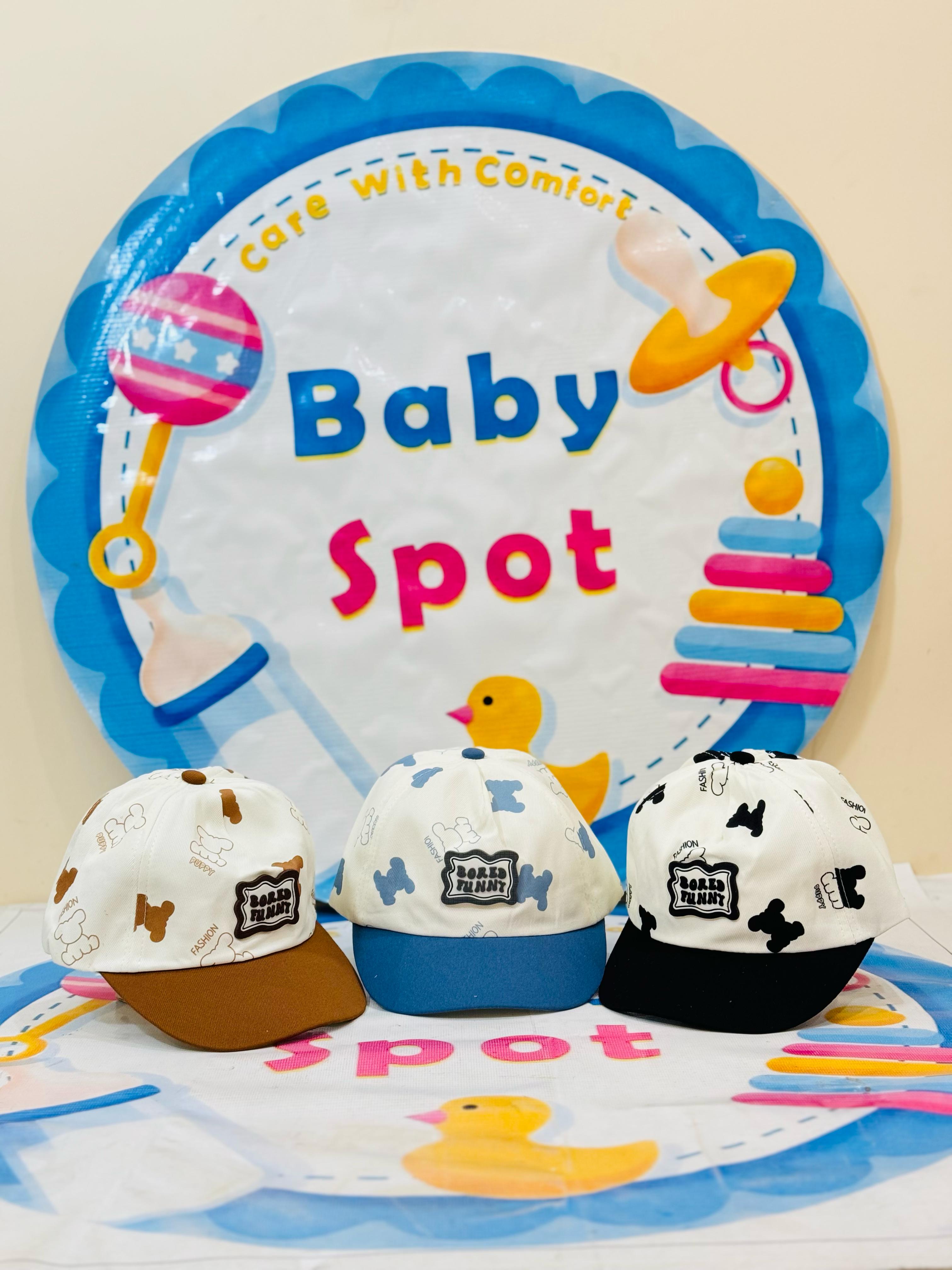 Baby P-Cap Style Cotton Caps(6 month-3years )