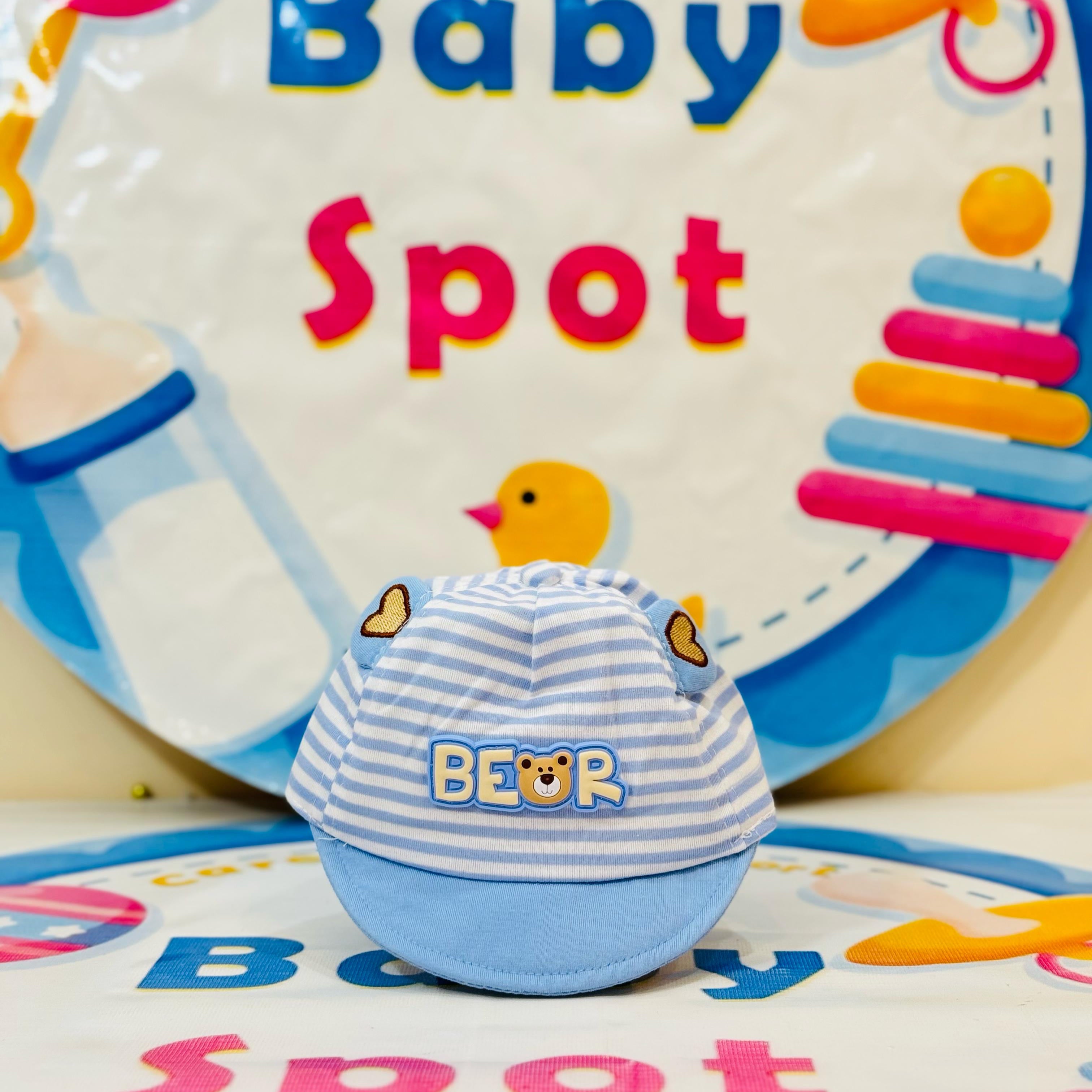 👶 Baby P-Cap Style Cotton Caps – Summer Essentials! ☀️

🔸 Trendy P-Cap Design – Stylish and practical caps to keep your baby cool and fashionable this summer.
🔸 Soft Cotton Material – Made with breathable, lightweight cotton, ensuring comfort for your baby's delicate skin.
🔸 Vibrant Color Options – Available in 4-5 beautiful colors to match any outfit.
🔸 Ideal Size – Perfect fit for babies aged 0-6 months, ensuring both comfort and style.
🔸 Sun Protection – Shields your baby's head from harsh sunlight