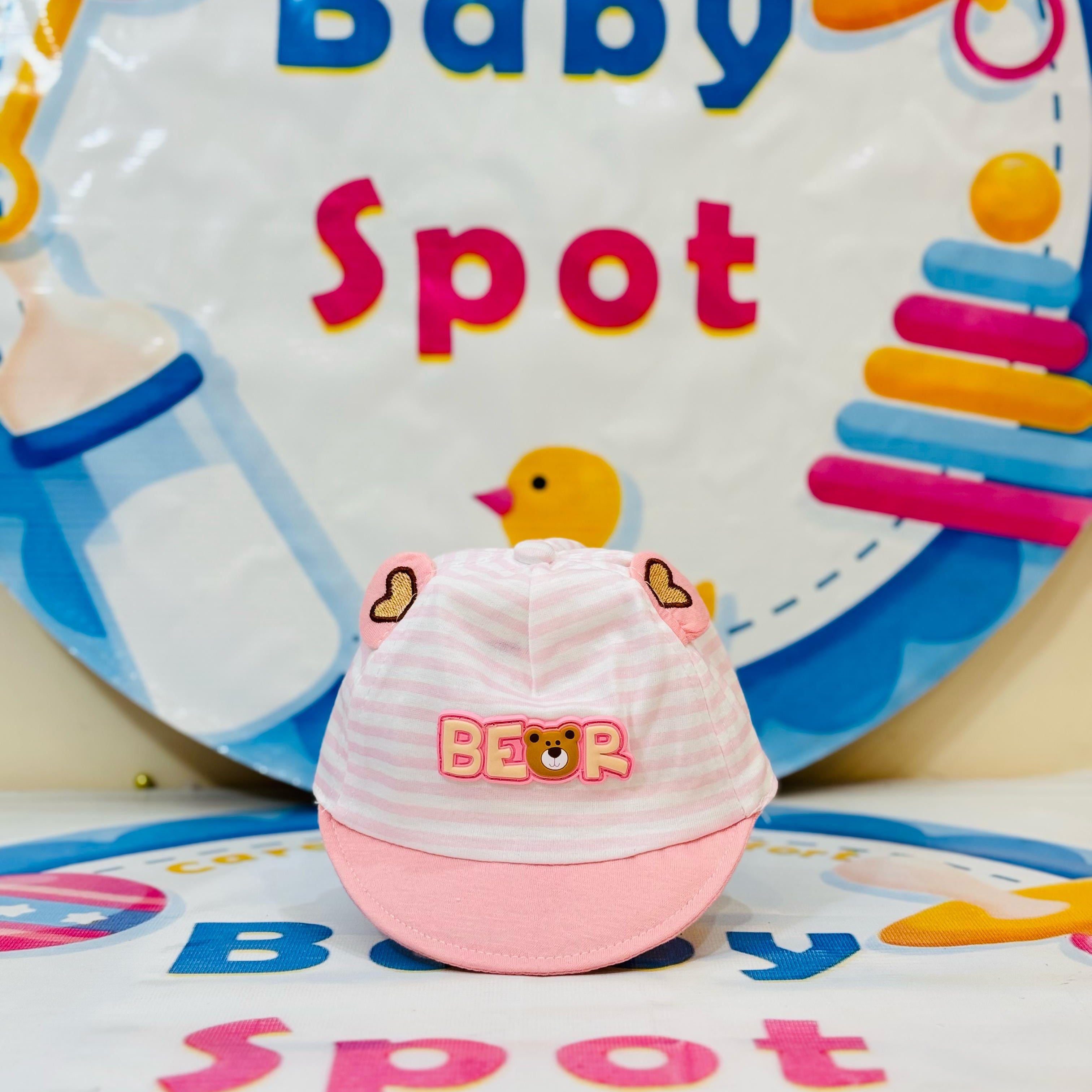 👶 Baby P-Cap Style Cotton Caps – Summer Essentials! ☀️

🔸 Trendy P-Cap Design – Stylish and practical caps to keep your baby cool and fashionable this summer.
🔸 Soft Cotton Material – Made with breathable, lightweight cotton, ensuring comfort for your baby's delicate skin.
🔸 Vibrant Color Options – Available in 4-5 beautiful colors to match any outfit.
🔸 Ideal Size – Perfect fit for babies aged 0-6 months, ensuring both comfort and style.
🔸 Sun Protection – Shields your baby's head from harsh sunlight