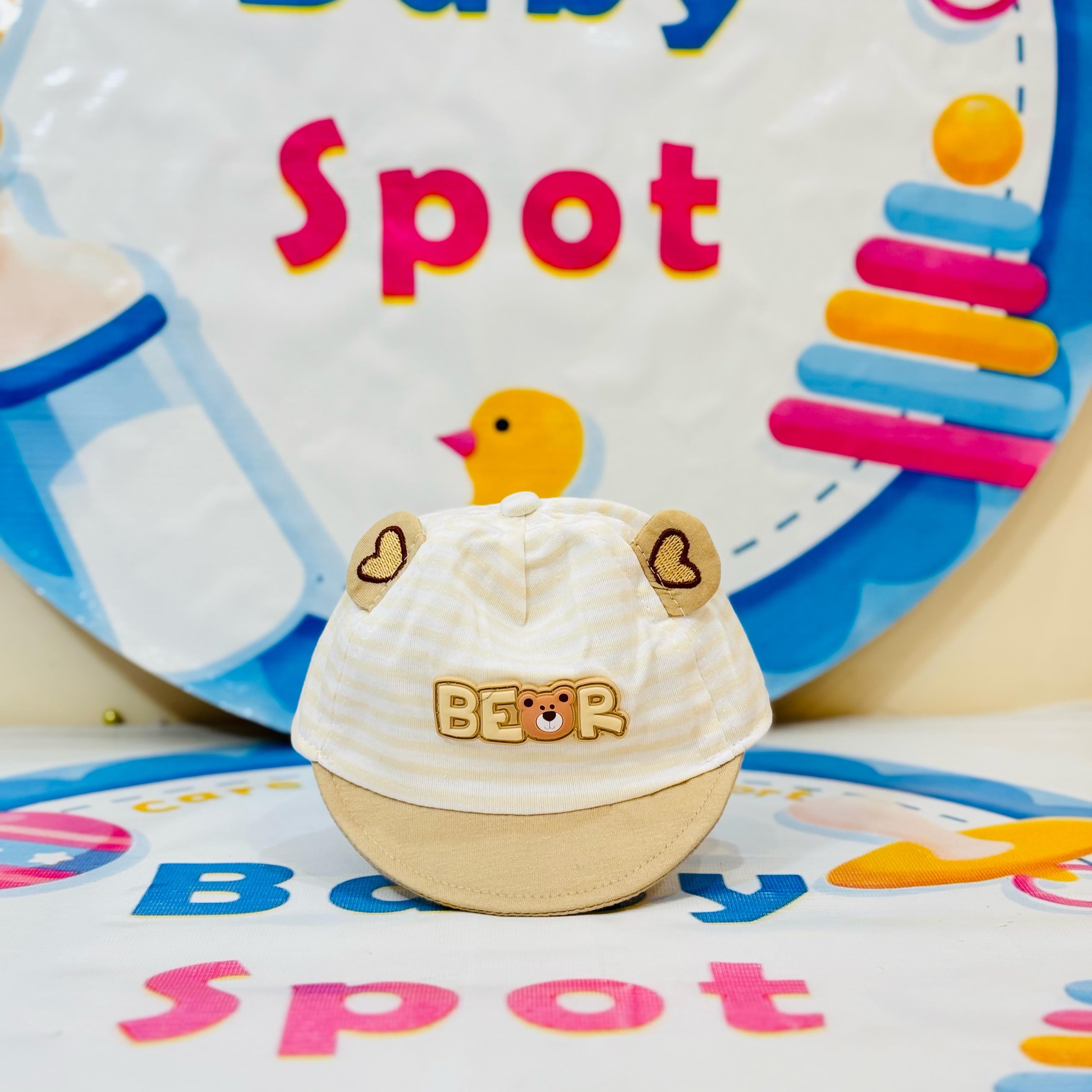 👶 Baby P-Cap Style Cotton Caps – Summer Essentials! ☀️

🔸 Trendy P-Cap Design – Stylish and practical caps to keep your baby cool and fashionable this summer.
🔸 Soft Cotton Material – Made with breathable, lightweight cotton, ensuring comfort for your baby's delicate skin.
🔸 Vibrant Color Options – Available in 4-5 beautiful colors to match any outfit.
🔸 Ideal Size – Perfect fit for babies aged 0-6 months, ensuring both comfort and style.
🔸 Sun Protection – Shields your baby's head from harsh sunlight