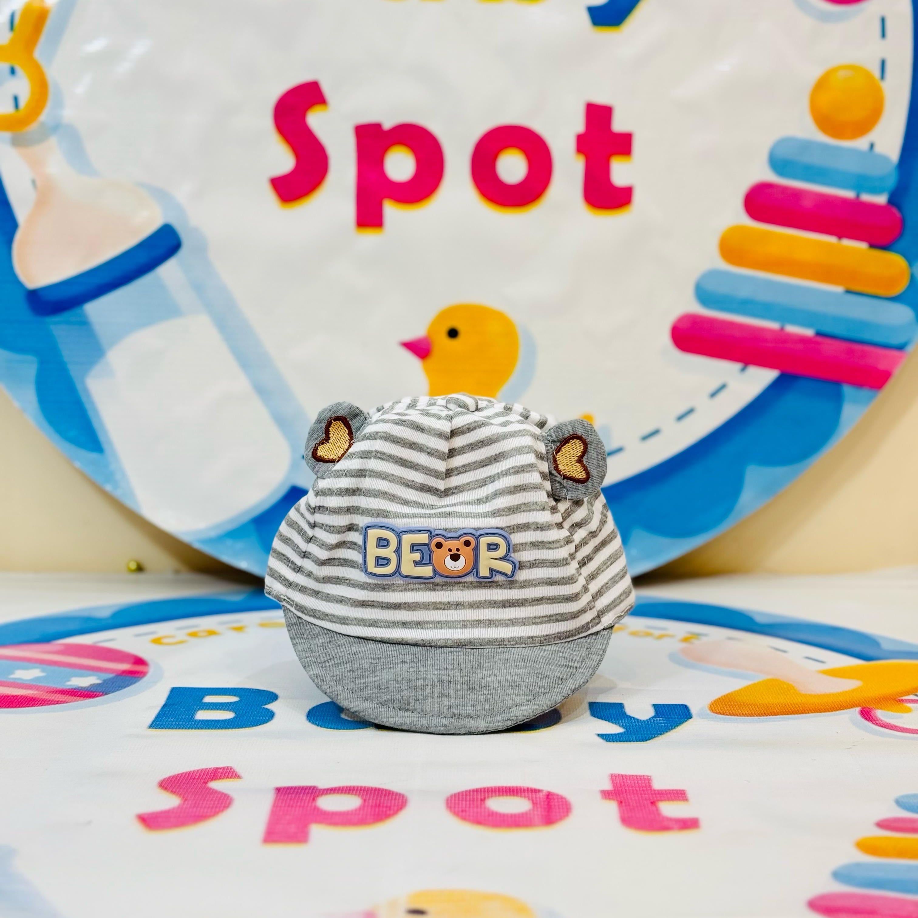 👶 Baby P-Cap Style Cotton Caps – Summer Essentials! ☀️

🔸 Trendy P-Cap Design – Stylish and practical caps to keep your baby cool and fashionable this summer.
🔸 Soft Cotton Material – Made with breathable, lightweight cotton, ensuring comfort for your baby's delicate skin.
🔸 Vibrant Color Options – Available in 4-5 beautiful colors to match any outfit.
🔸 Ideal Size – Perfect fit for babies aged 0-6 months, ensuring both comfort and style.
🔸 Sun Protection – Shields your baby's head from harsh sunlight