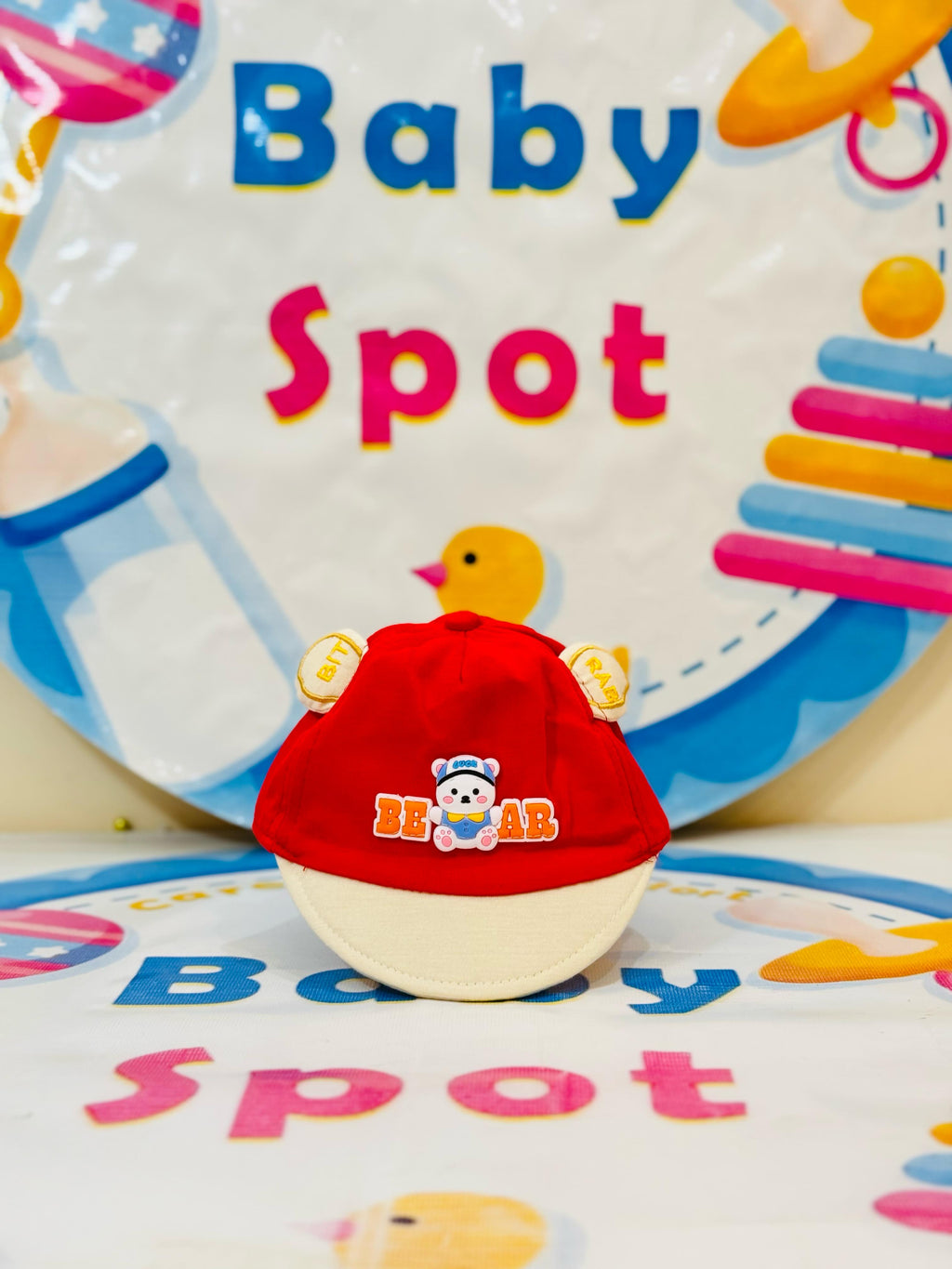 Baby P-Cap Style Cotton Caps(0-6 months)