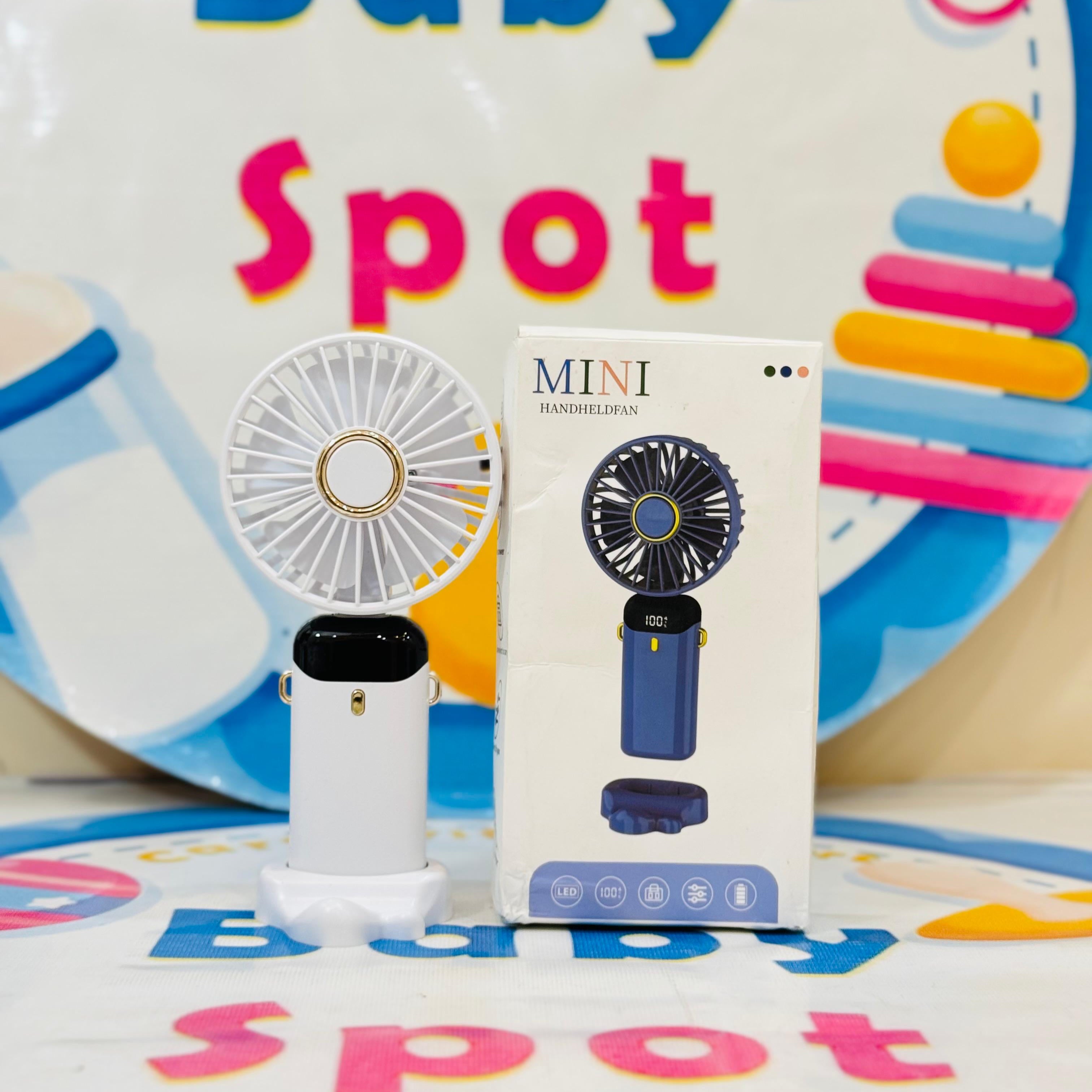 Imported Rechargeable Mini Electric Hand Fans

Cool Breeze On-The-Go!

Beat the heat with our cute and powerful mini electric fans, perfect for babies, moms & outdoor use – available in multiple fun designs & models!

Features:

Rechargeable & portable

Multiple stylish designs

Lightweight & baby-friendly

Ideal for strollers, diaper bags & travel

Perfect for:

Hot summer outings

Keeping your baby cool

Gifting & everyday use

Shop Now at: www.babyspotofficial.pk

Trusted Baby Store | Fast Delivery All O