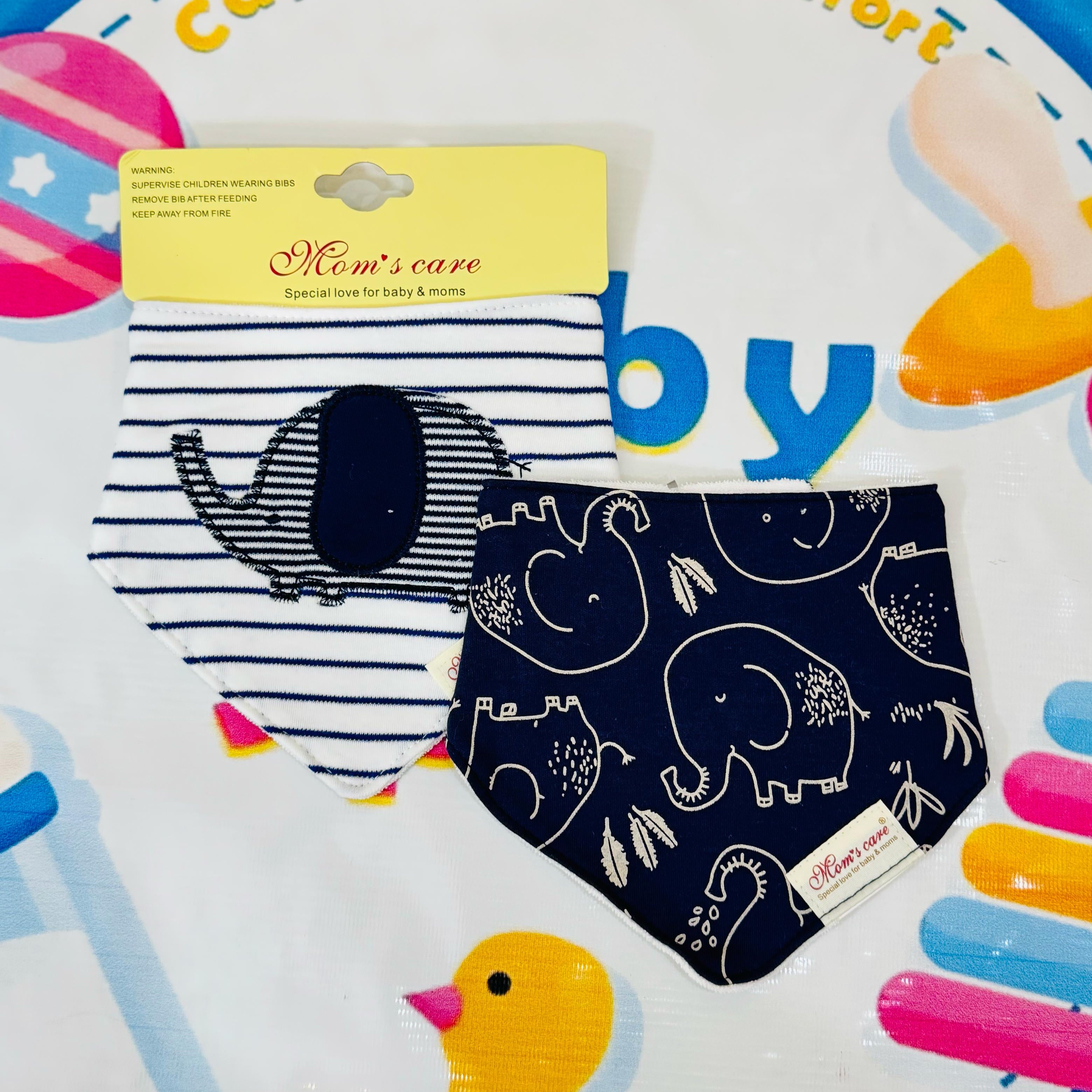 Baby Rotski Baby Premium Bandana Bibs – Set of 2 – BabySpot
