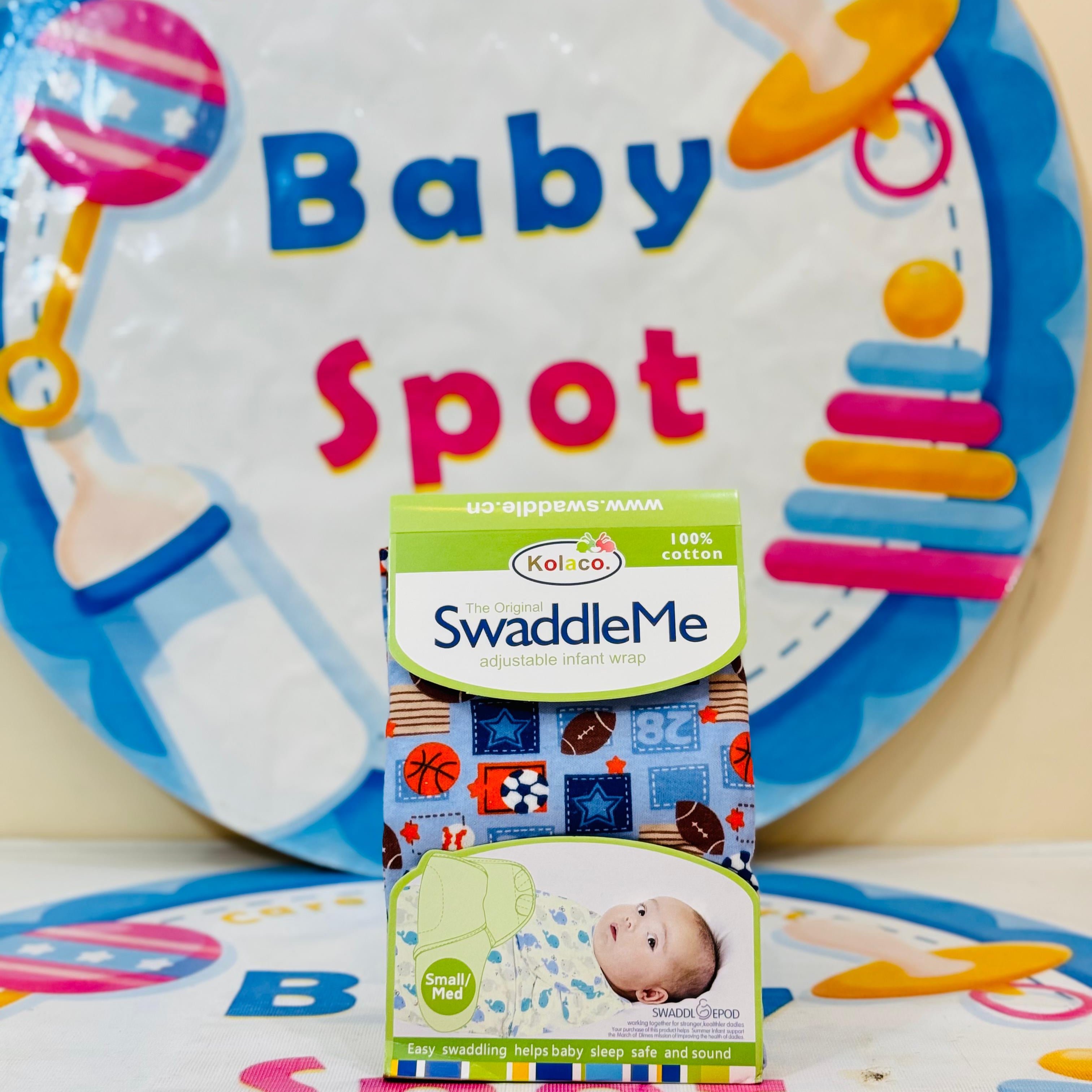 Kolaco branded imported swaddle wraps
