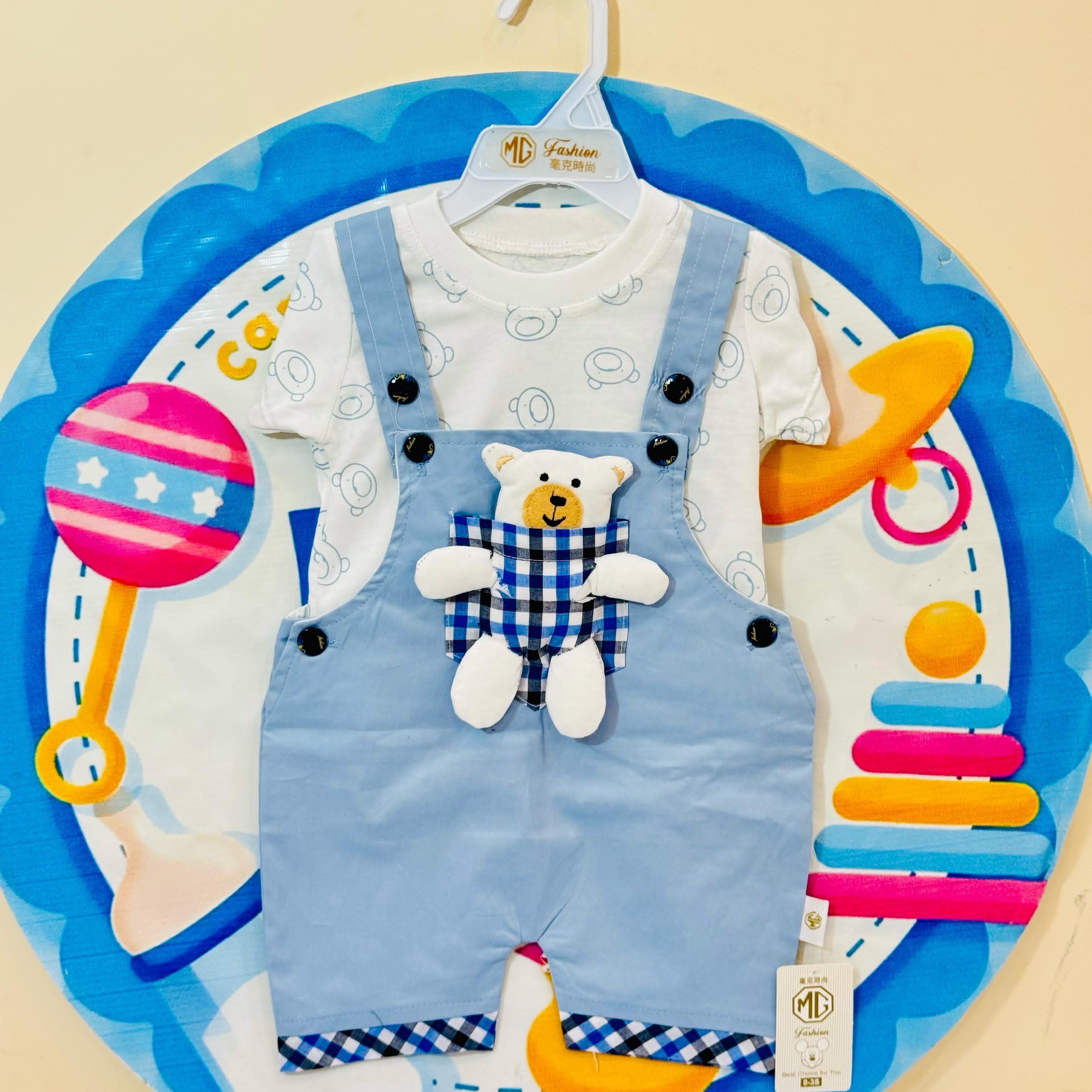 Imported Baby Rompers Collection – Premium Quality
Your baby’s comfort meets adorable sailor-style fashion!

• Sizes: 0-3 & 3-6 6-9 months
• Price: Rs. 1450 only
• Designs: Cute anchor prints with buttoned suspenders
• Fabric: Soft, breathable imported material – ideal for summer

These premium baby rompers are perfect for everyday wear or special outings. The overall style with collared shirt gives a charming look while ensuring maximum comfort for your newborn.

Order now from Pakistan’s favorite baby onl