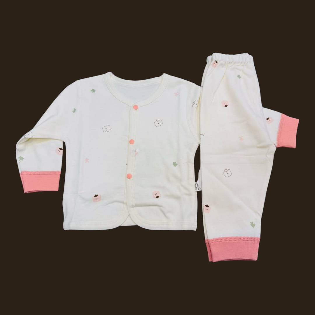 Imported Baby Pajama Suits Collection | Premium Blended Stuff
Comfy. Stylish. Adorable — just like your little one!

• Sizes: 0-3 months & 3-6 months
• Fabric: Soft blended material for all-day comfort
• Price: Just Rs. 1250
• Designs: Imported quality in cute, trendy prints

These baby pajama suits are perfect for newborn essentials, offering both comfort and fashion in one cozy package. Ideal for daily wear, sleep time, or baby outings.

Shop now from Pakistan's trusted baby clothing store for premium new