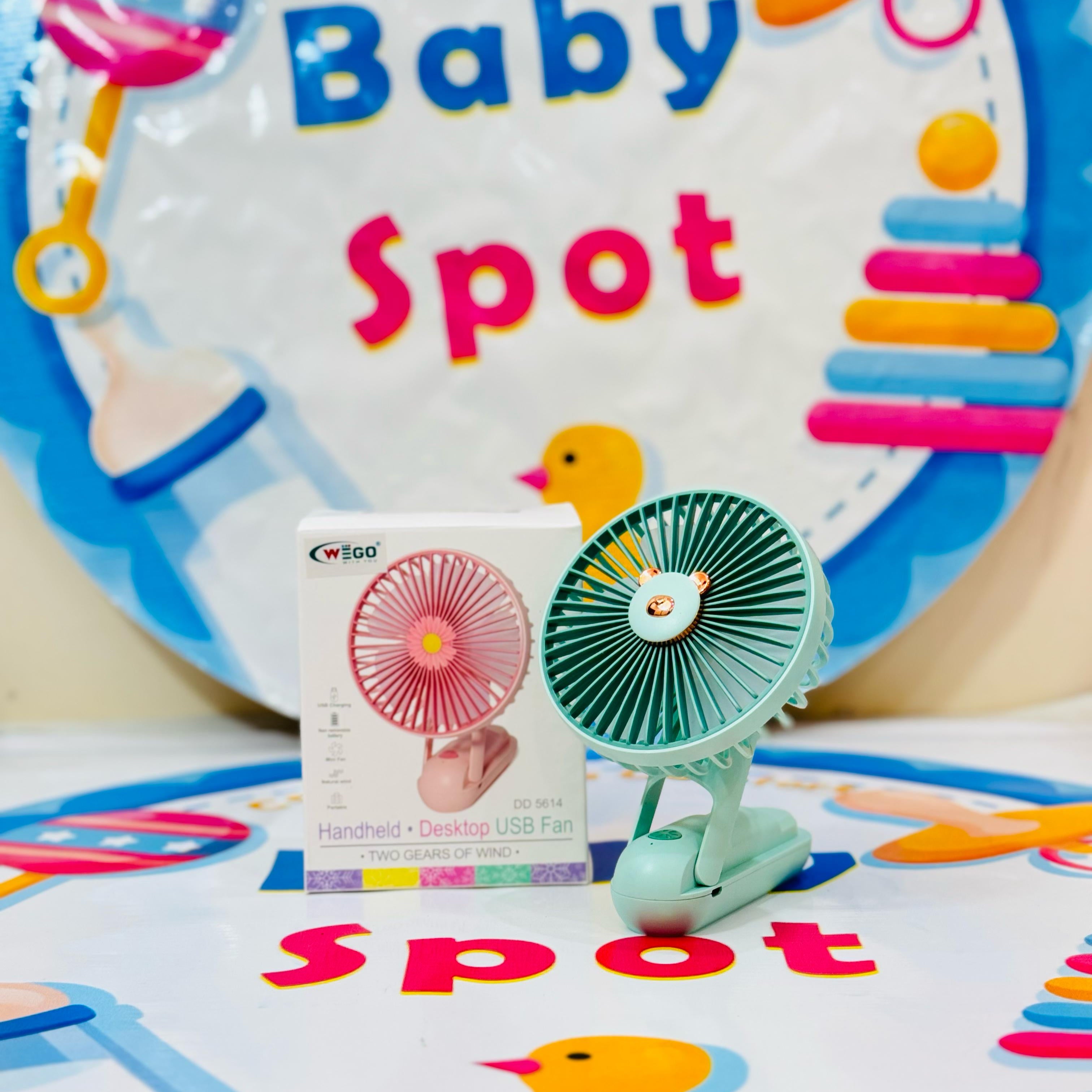 Foldable big size rechargeable electric hand fans