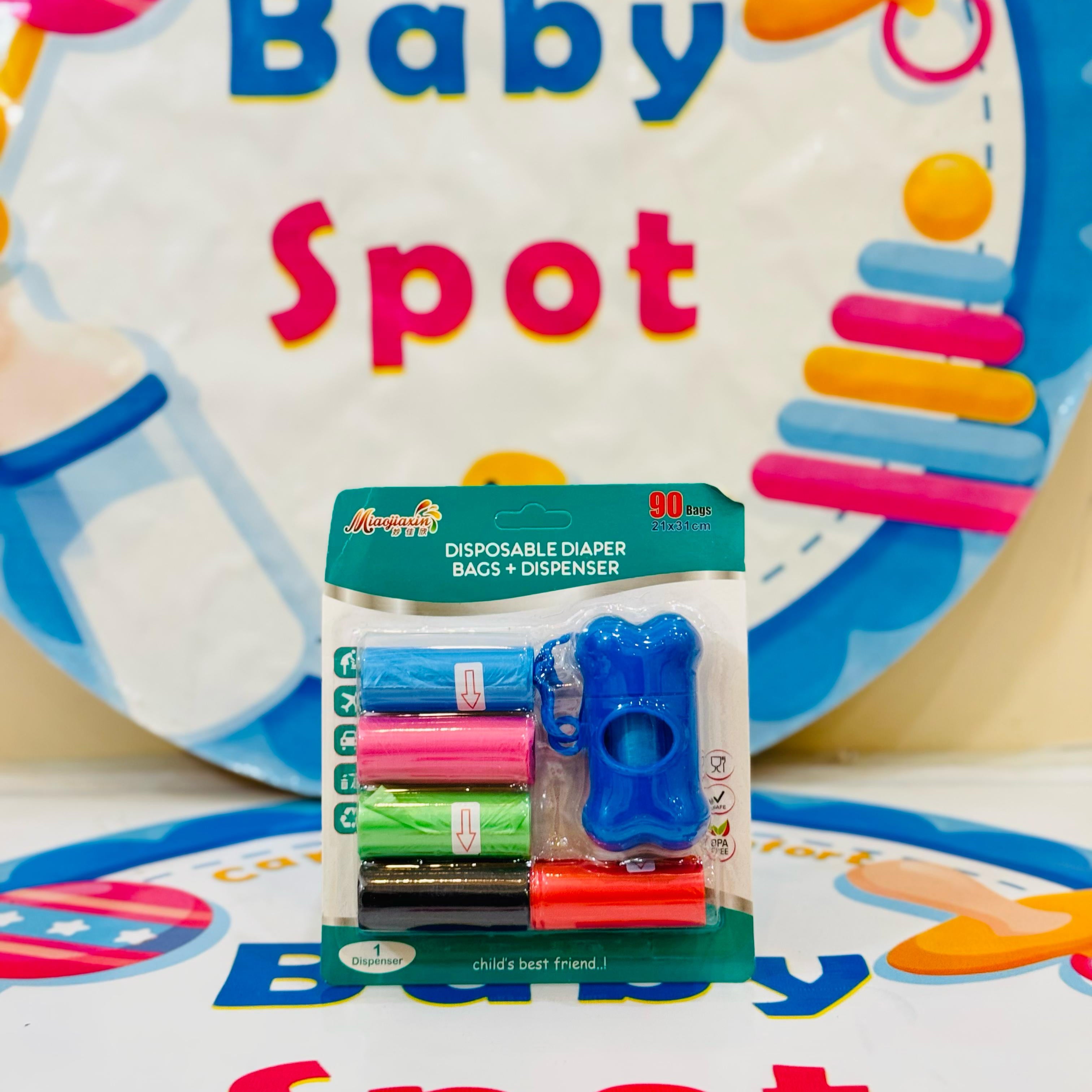 Shopper Dispenser with Extra 4 Shopper Rolls