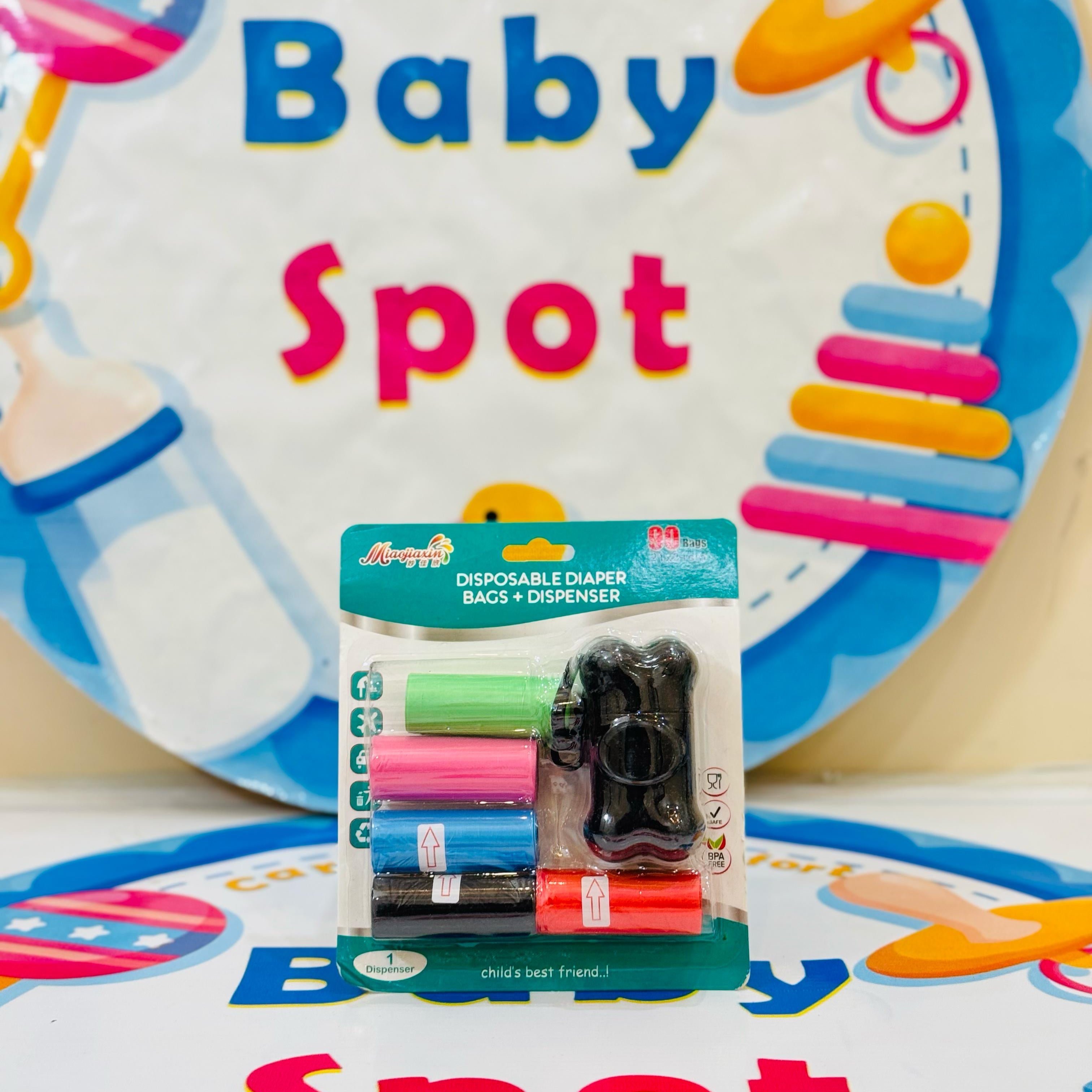 Shopper Dispenser with Extra 4 Shopper Rolls