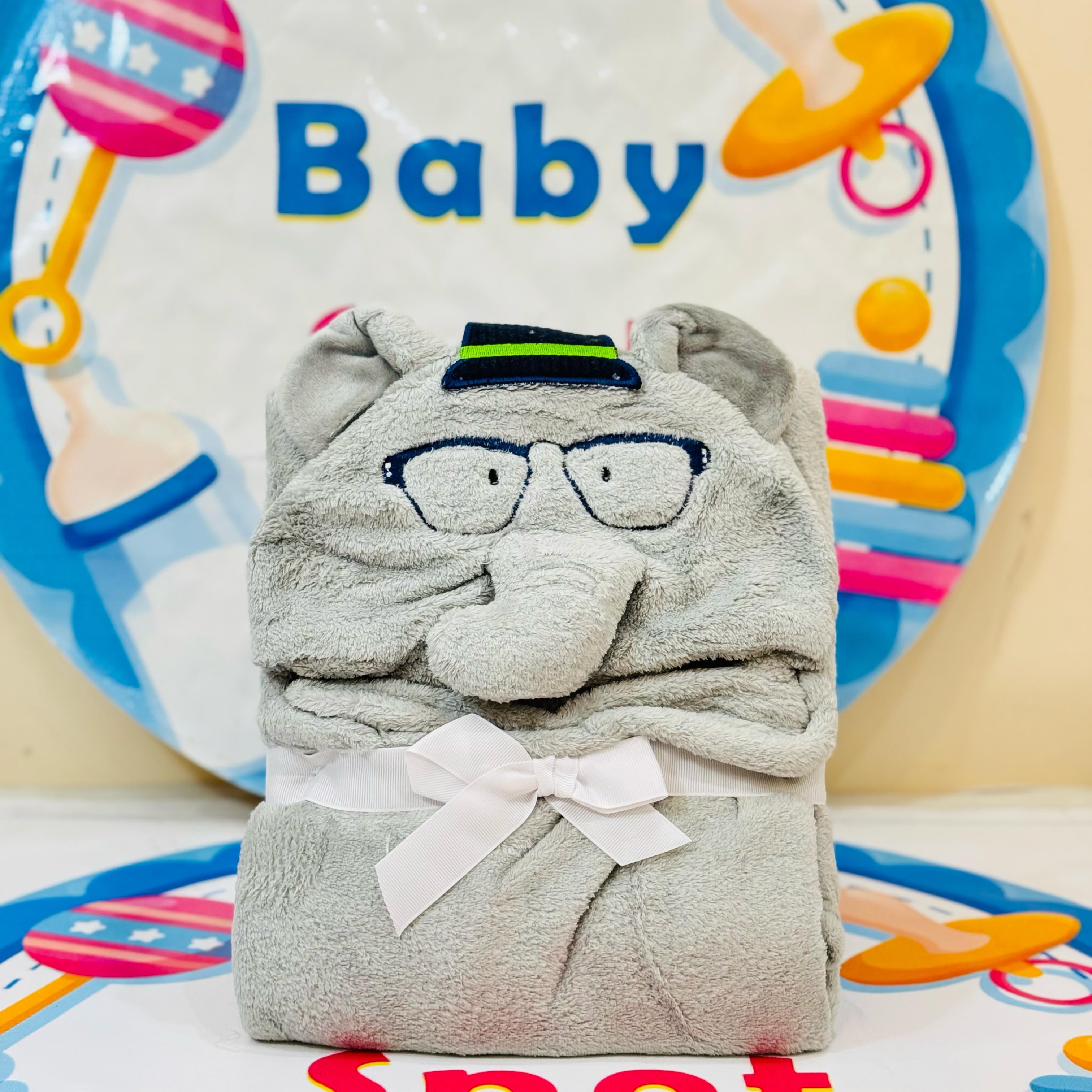 Wrap Your Baby in Pure Love & Warmth!

Discover our Premium Imported Hooded Wrapping Shawls Collection – the ultimate comfort essential for your newborn baby this season!

Features:

Super soft fleece material – gentle on delicate baby skin

AC friendly and warm – perfect for changing weather

Adorable 3D animal face hood (Elephant & Bunny designs)

Ideal for 0-12 months 

Imported quality with luxurious texture

Secure ribbon tie for snug comfort

Available Designs:
Boy (Grey Elephant), Girl (Pink Bunny)

