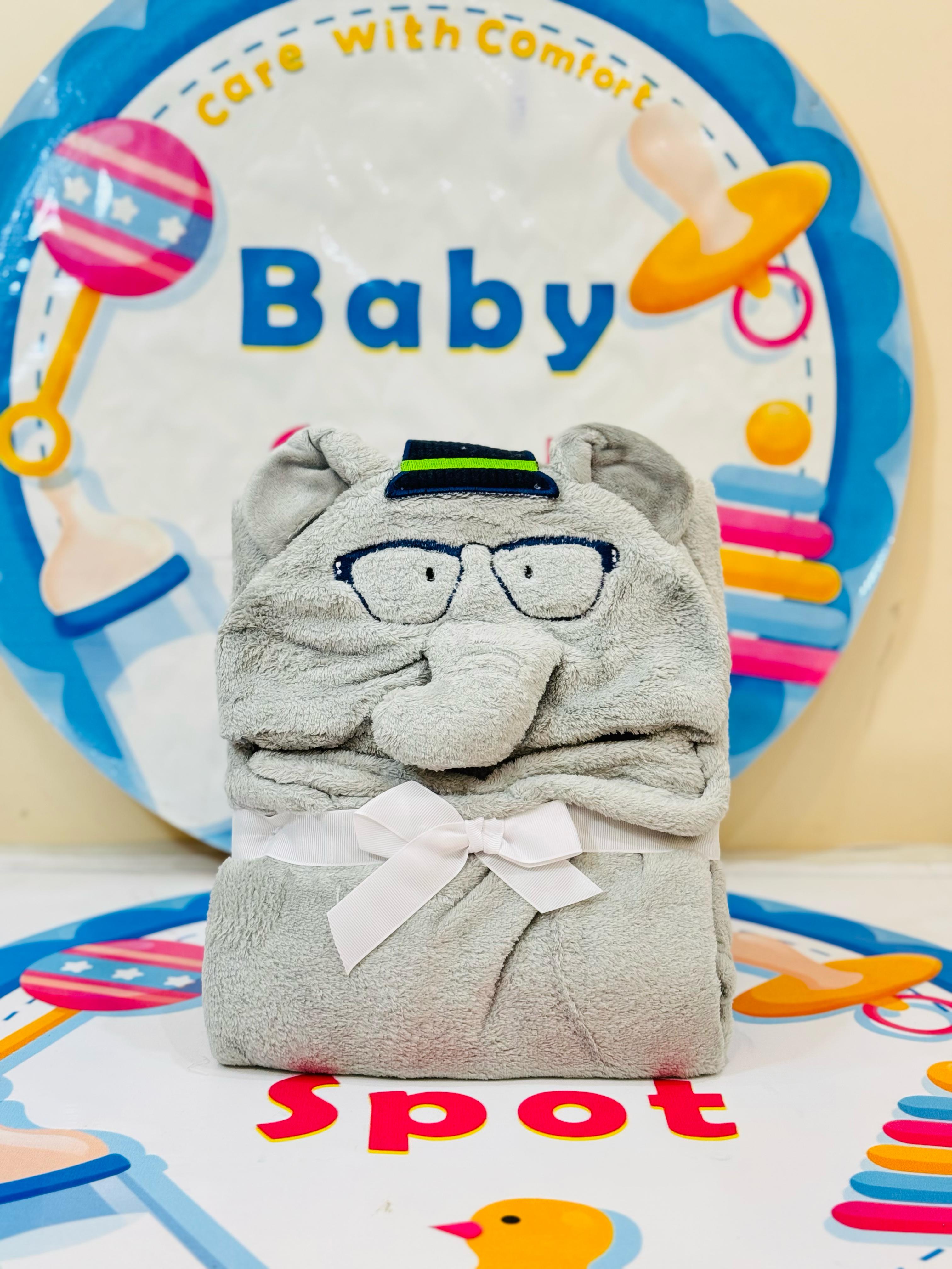 Wrap Your Baby in Pure Love & Warmth!

Discover our Premium Imported Hooded Wrapping Shawls Collection – the ultimate comfort essential for your newborn baby this season!

Features:

Super soft fleece material – gentle on delicate baby skin

AC friendly and warm – perfect for changing weather

Adorable 3D animal face hood (Elephant & Bunny designs)

Ideal for 0-12 months 

Imported quality with luxurious texture

Secure ribbon tie for snug comfort

Available Designs:
Boy (Grey Elephant), Girl (Pink Bunny)

