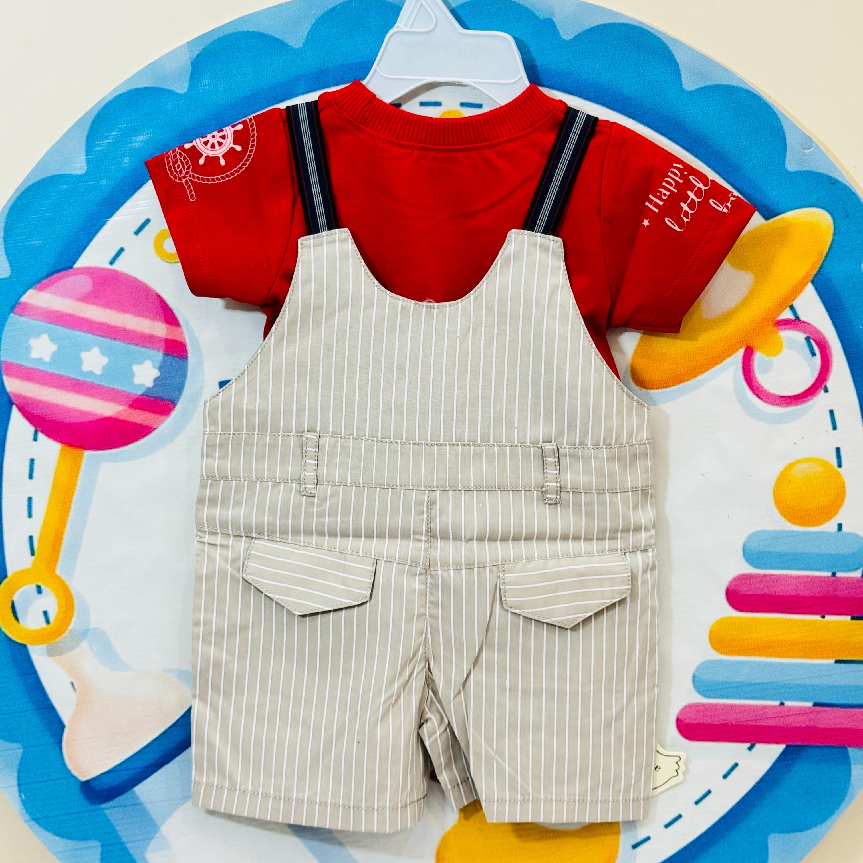 Imported Baby Rompers Collection – Premium Quality
Your baby’s comfort meets adorable sailor-style fashion!

• Sizes: 0-3 & 3-6 6-9 months
• Price: Rs. 1350 only
• Designs: Cute anchor prints with buttoned suspenders
• Fabric: Soft, breathable imported material – ideal for summer

These premium baby rompers are perfect for everyday wear or special outings. The overall style with collared shirt gives a charming look while ensuring maximum comfort for your newborn.

Order now from Pakistan’s favorite baby onl