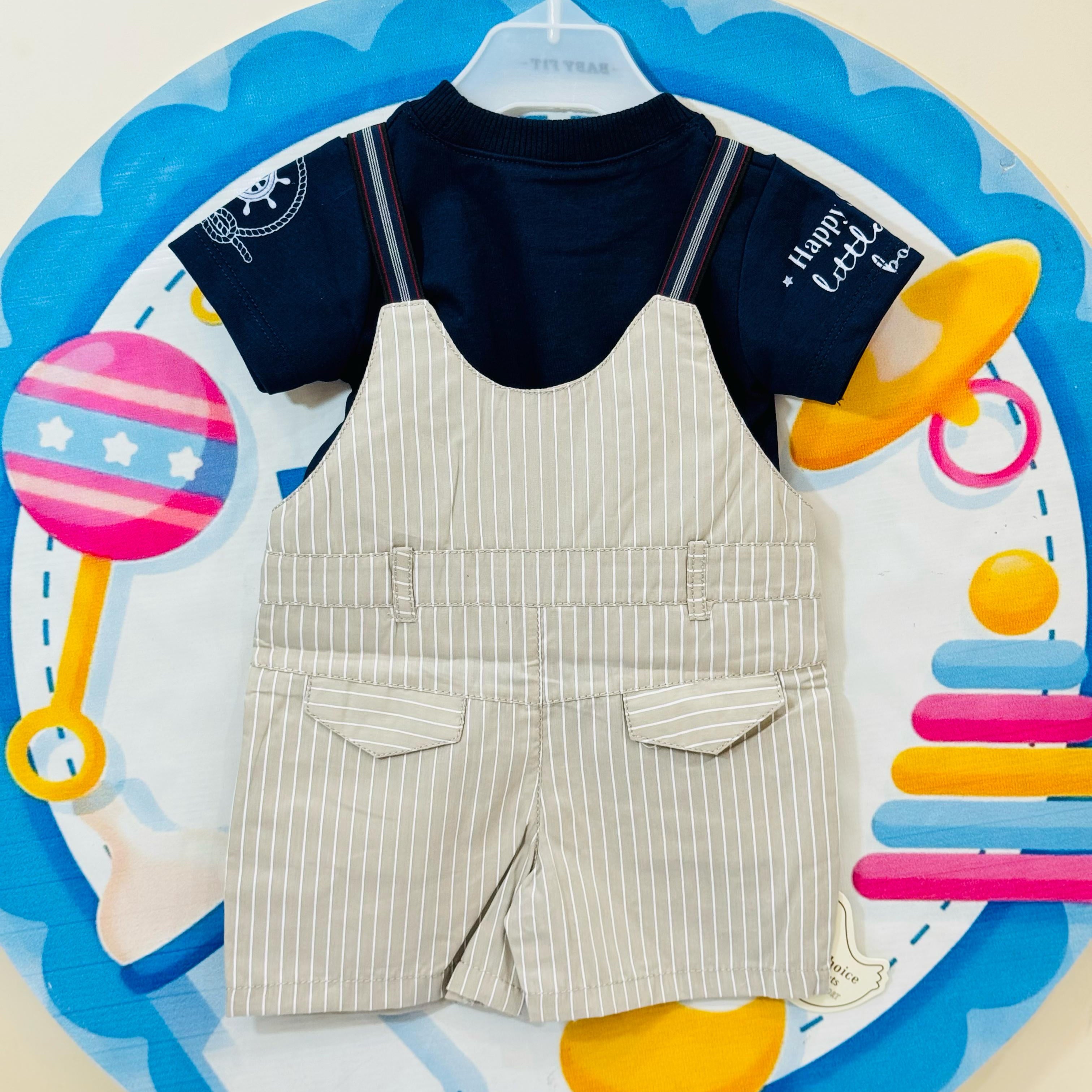 Imported Baby Rompers Collection – Premium Quality
Your baby’s comfort meets adorable sailor-style fashion!

• Sizes: 0-3 & 3-6 6-9 months
• Price: Rs. 1350 only
• Designs: Cute anchor prints with buttoned suspenders
• Fabric: Soft, breathable imported material – ideal for summer

These premium baby rompers are perfect for everyday wear or special outings. The overall style with collared shirt gives a charming look while ensuring maximum comfort for your newborn.

Order now from Pakistan’s favorite baby onl