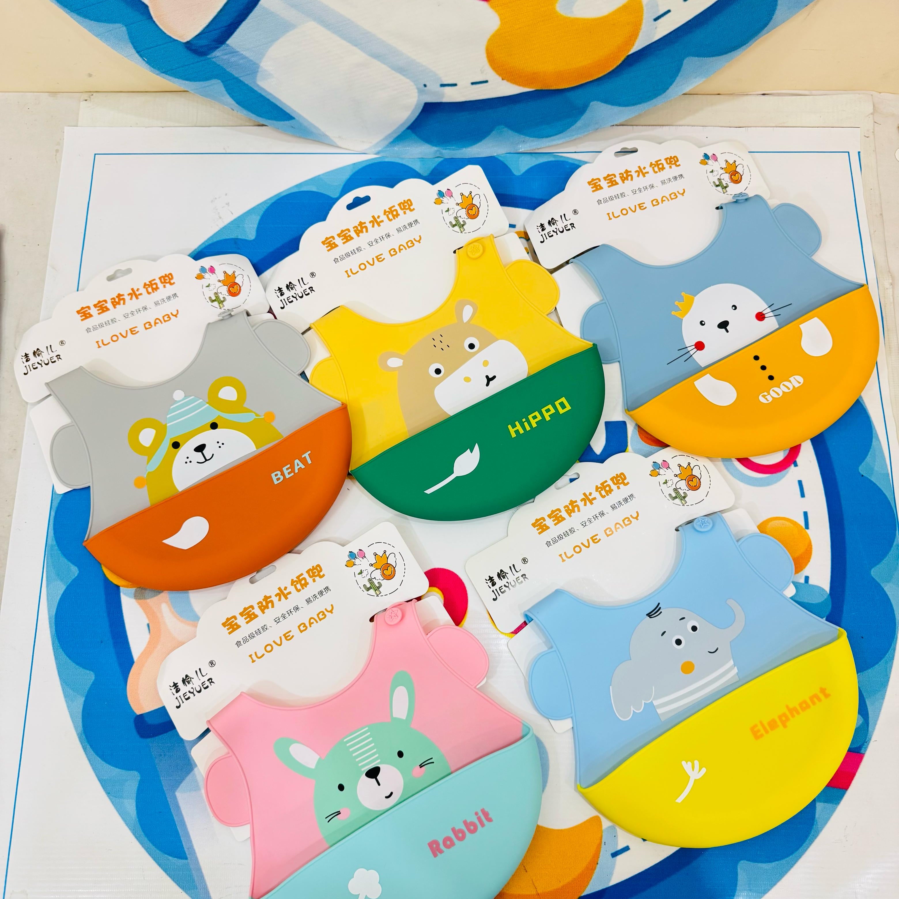 Baby Silicone Bibs Collection – The Perfect Mealtime Companion