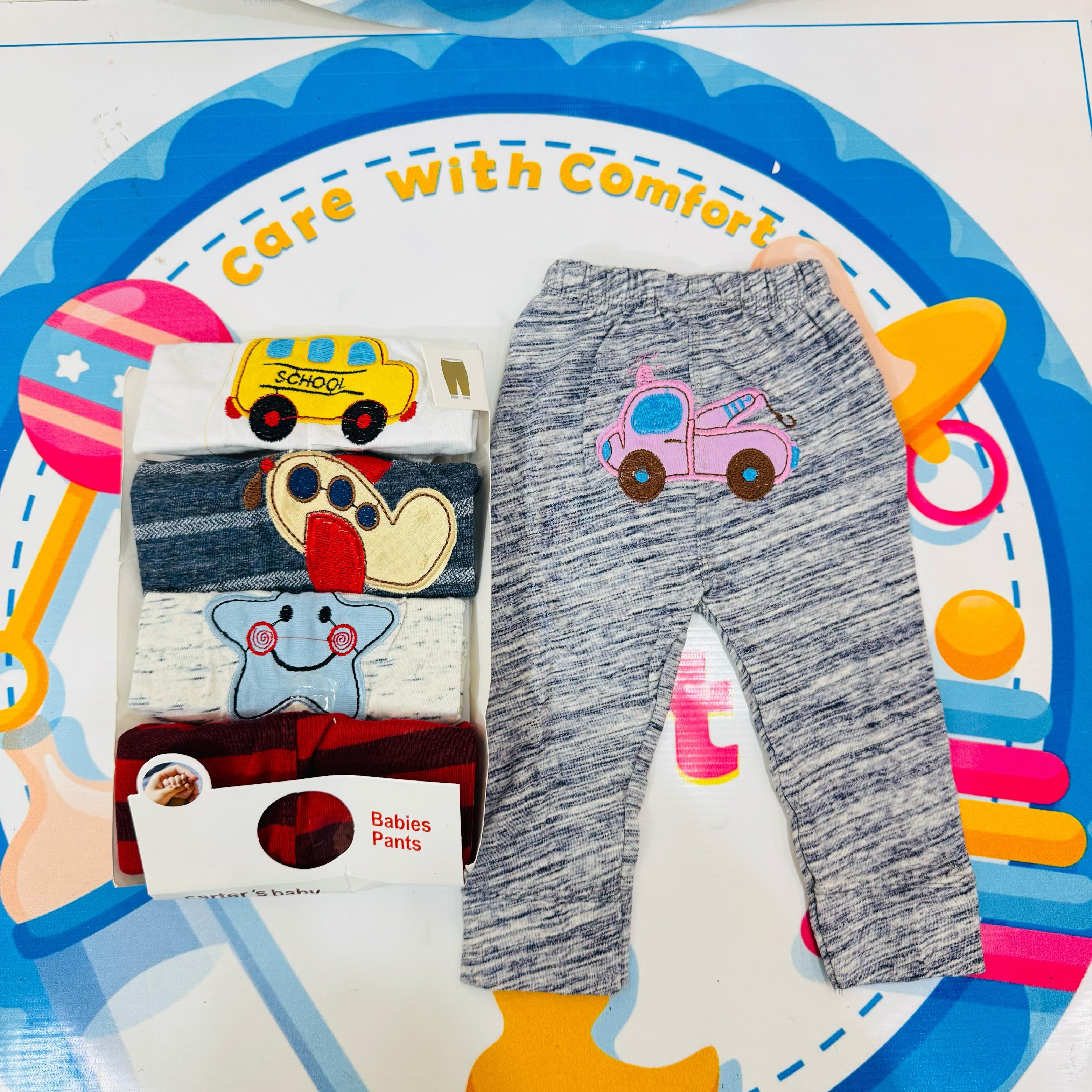 🌙✨ Premium Pack of 5 Baby Pajamas – Soft Blended Cotton Comfort! ✨🌙

Say goodbye to bedtime fuss with our exclusive pack of 5 baby pajamas, crafted from super soft blended cotton for ultimate comfort and gentle care on your baby’s skin. Available in adorable, playful designs to keep your little one cozy and stylish!

💙 Features:
✅ Premium Quality – Made with blended cotton that’s soft, breathable, and gentle on delicate skin
✅ Vibrant Designs – Cute prints featuring cars, stars, animals, and more!
✅ Perf