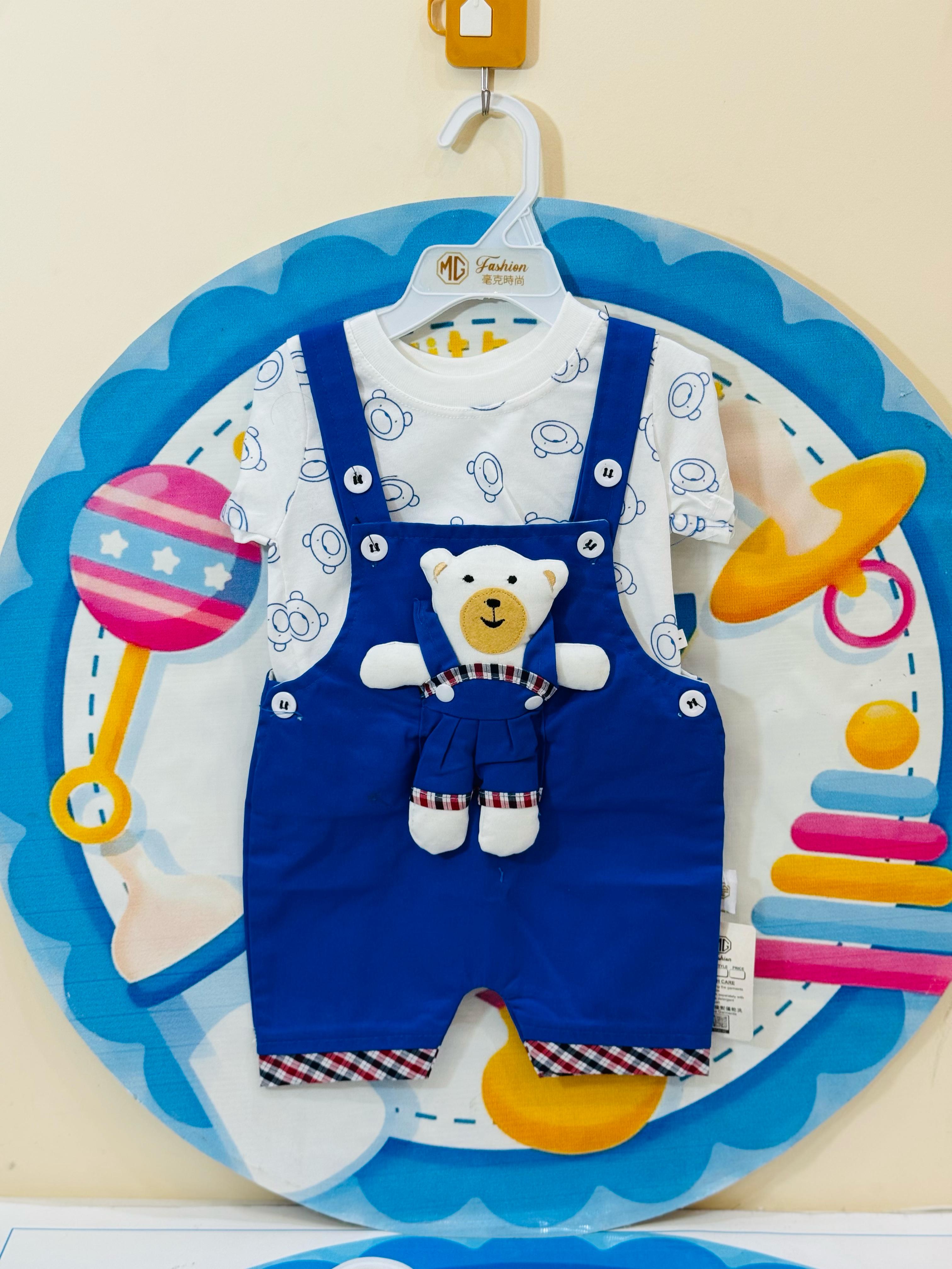 Imported Baby Rompers Collection – Premium Quality
Your baby’s comfort meets adorable sailor-style fashion!

• Sizes: 0-3 & 3-6 months
• Price: Rs. 1350 only
• Designs: Cute anchor prints with buttoned suspenders
• Fabric: Soft, breathable imported material – ideal for summer

These premium baby rompers are perfect for everyday wear or special outings. The overall style with collared shirt gives a charming look while ensuring maximum comfort for your newborn.

Order now from Pakistan’s favorite baby online 