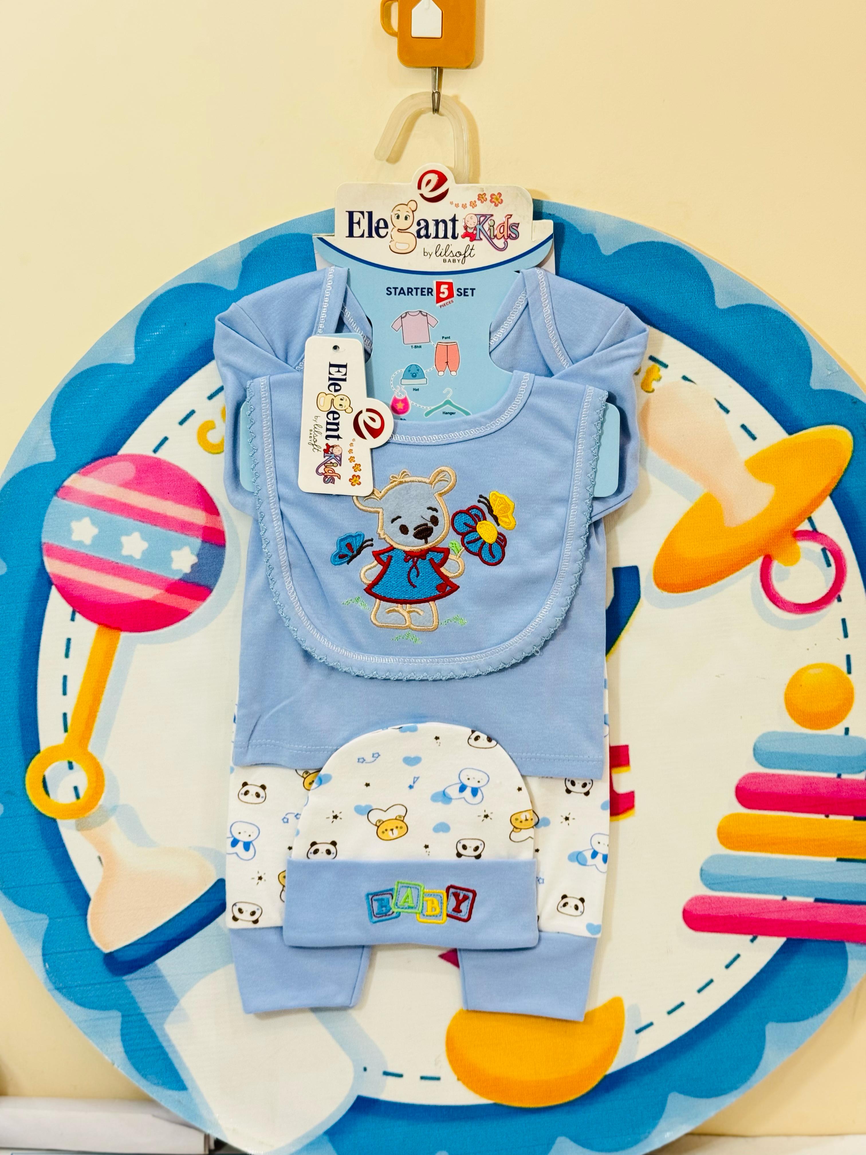 5 pcs baby starter set collection
