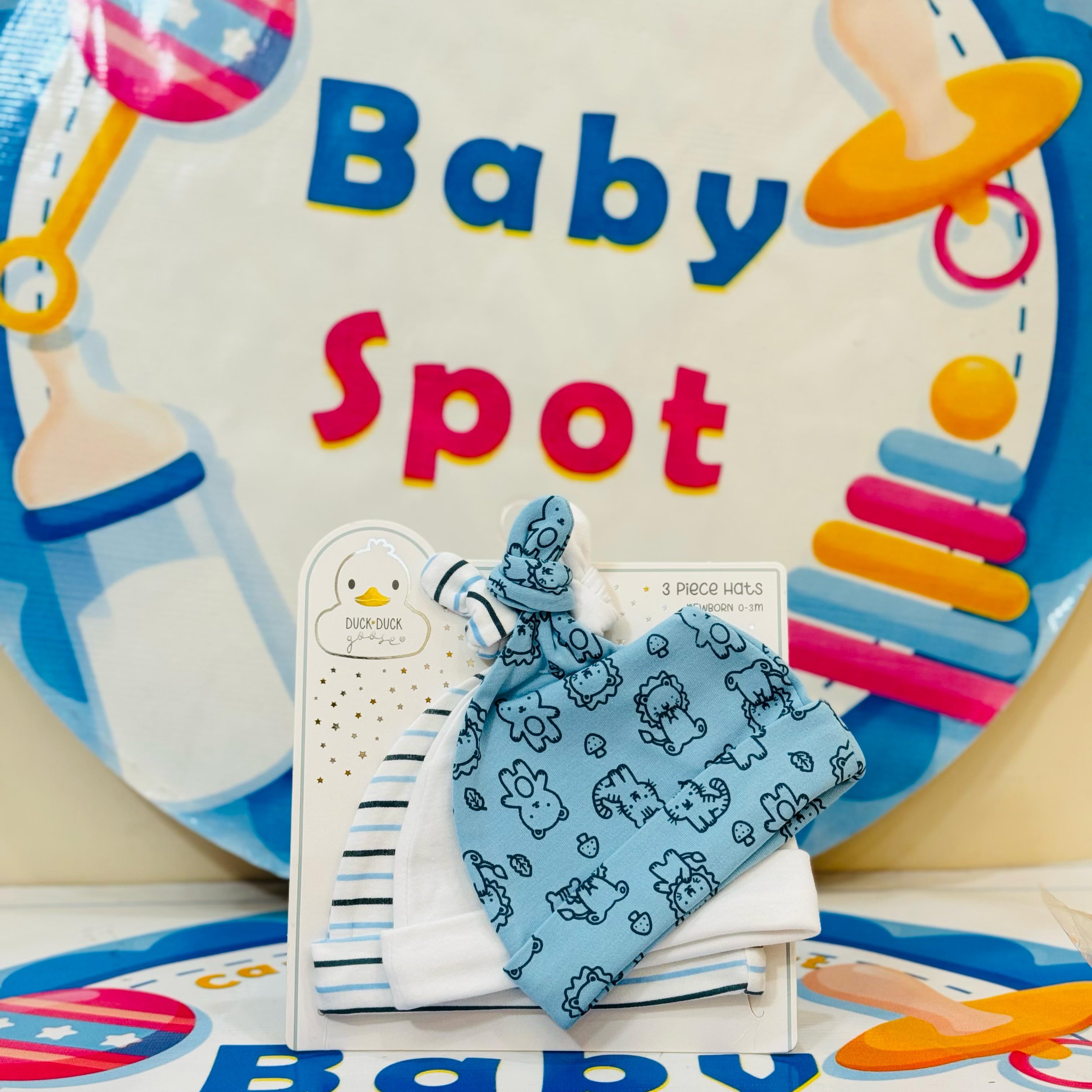 👶 Premium Branded Baby Knotted Caps – Pack of 3! 🎀

Keep your newborn cozy and stylish with our premium range branded baby knotted caps collection. Perfect for delicate little heads, these caps combine comfort and charm.

Product Details:

🔸 Pack of 3 Knotted Caps – Stylish designs in one bundle for everyday wear.

🔸 Soft & Gentle Fabric – Made from premium, baby-friendly material for ultimate comfort.

🔸 Adjustable Knotted Style – Easy to adjust for a snug and secure fit.

🔸 Adorable Designs – Cute a