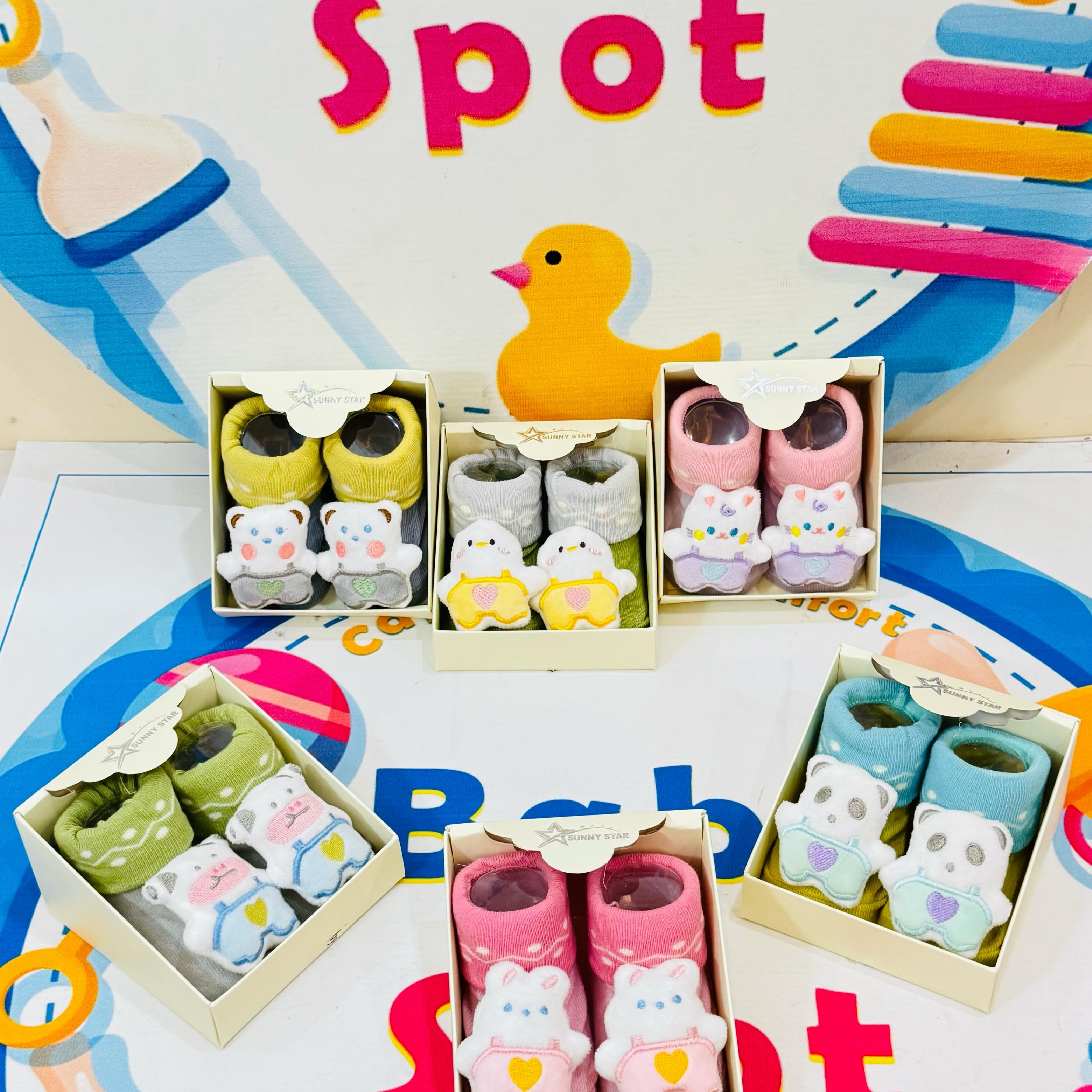 Imported Baby Fancy Booties