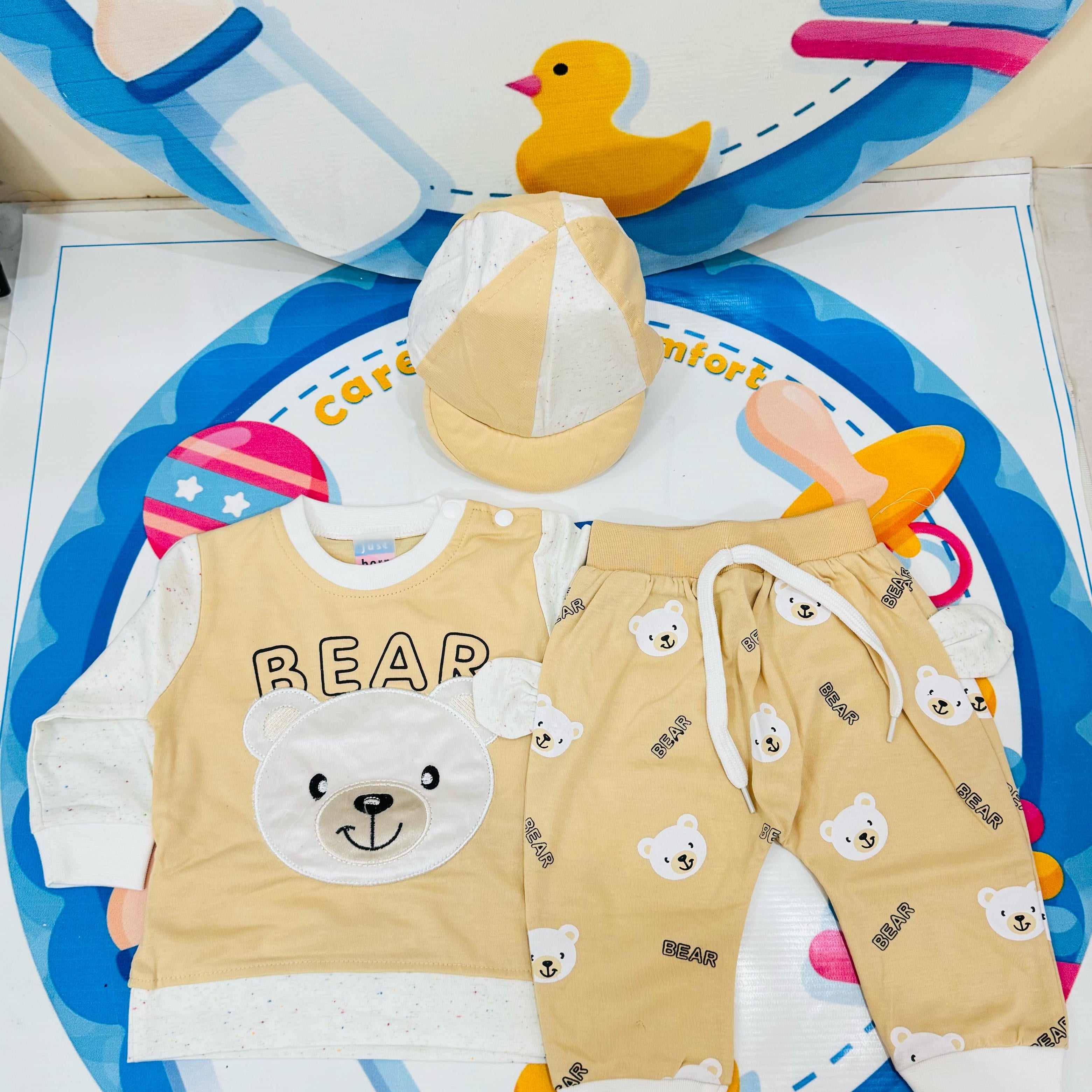 Premium Baby Pajama Shirt with Cap Collection