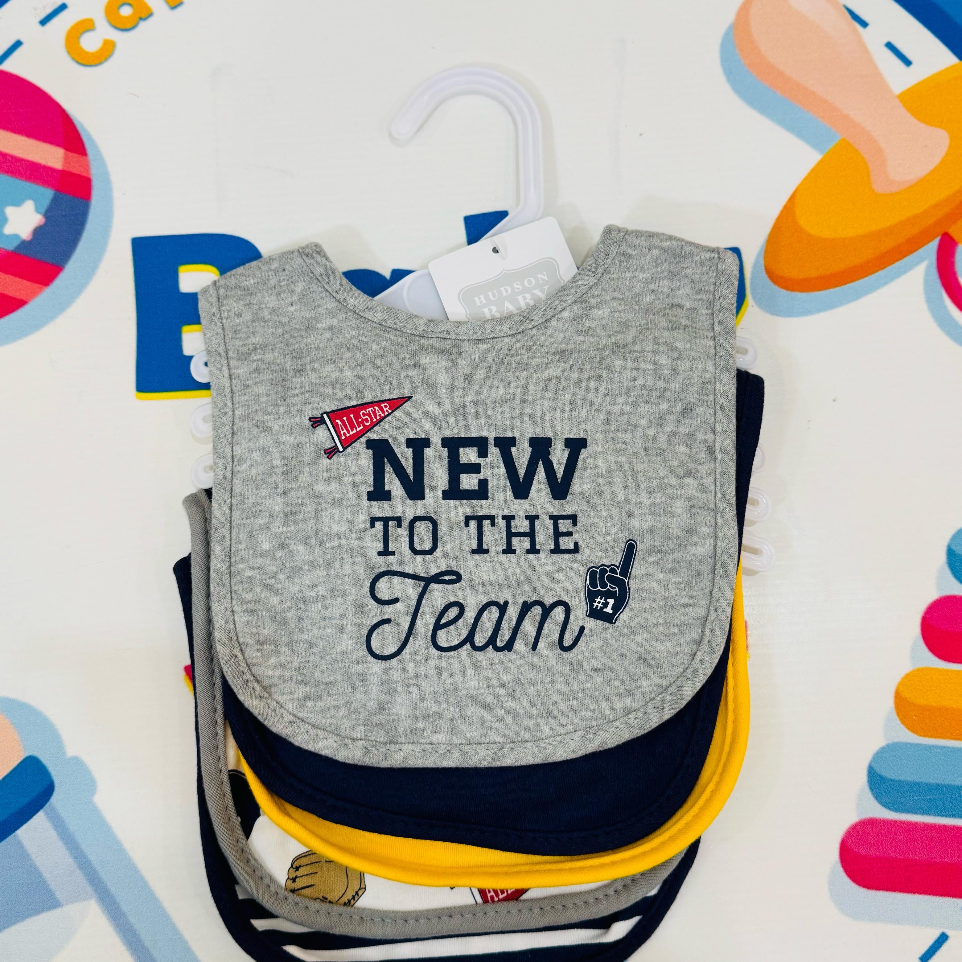Hudson Branded Fancy Baby Bibs – Pack of 5

Product Features:

🍼 Premium Quality: Hudson-branded pack of 5 fancy bibs for stylish and functional baby care.

👦👧 Unisex Designs: Suitable for both baby boys and girls with versatile and adorable patterns.

🌟 Soft & Comfortable: Crafted with gentle materials, ensuring your baby’s comfort during feeding time.

🧼 Easy to Clean: Machine washable and durable for daily use.

🎁 Perfect Gift Idea: A thoughtful and essential addition to any baby care collection.

