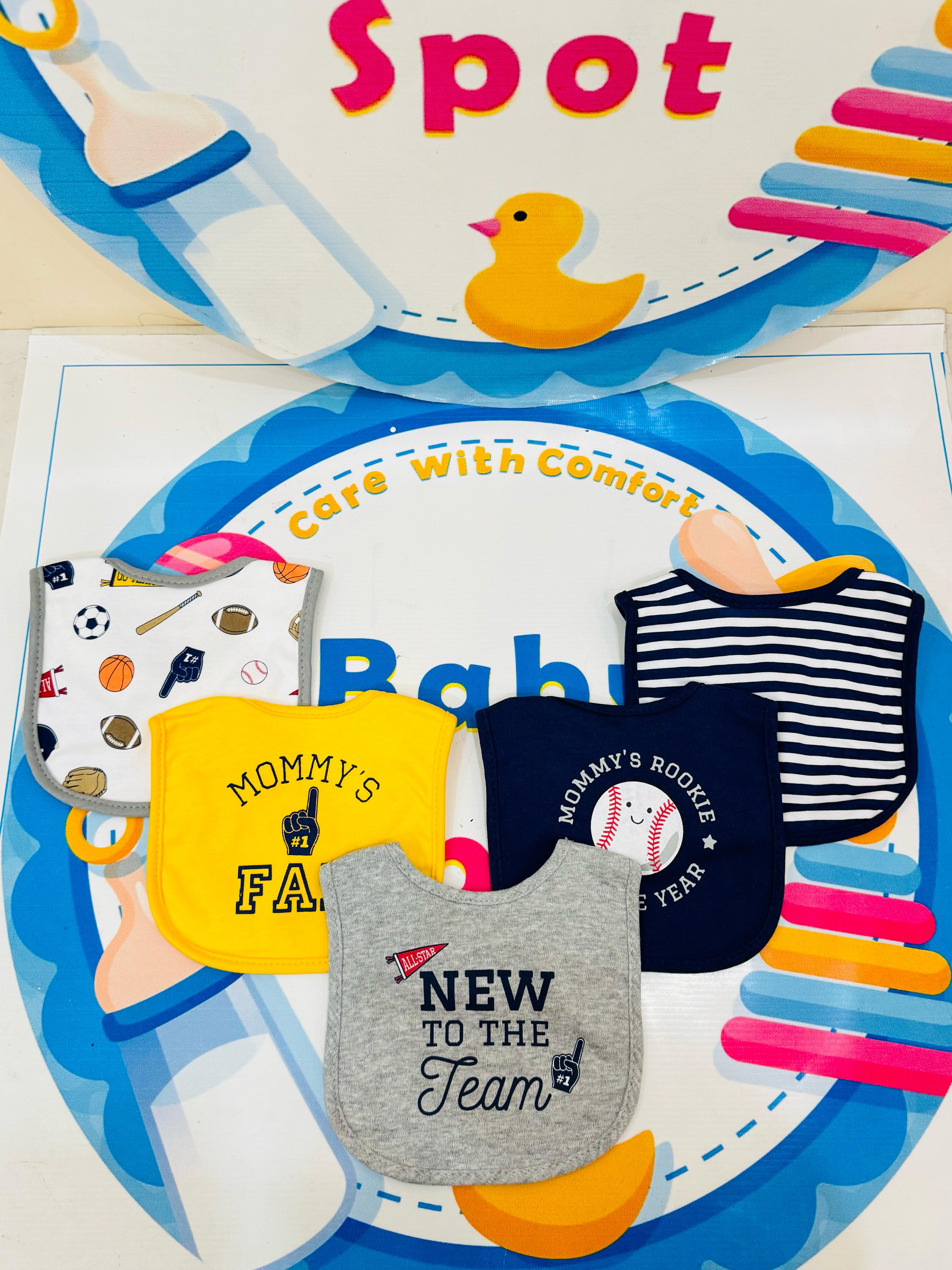 Hudson Branded Fancy Baby Bibs – Pack of 5

Product Features:

🍼 Premium Quality: Hudson-branded pack of 5 fancy bibs for stylish and functional baby care.

👦👧 Unisex Designs: Suitable for both baby boys and girls with versatile and adorable patterns.

🌟 Soft & Comfortable: Crafted with gentle materials, ensuring your baby’s comfort during feeding time.

🧼 Easy to Clean: Machine washable and durable for daily use.

🎁 Perfect Gift Idea: A thoughtful and essential addition to any baby care collection.

