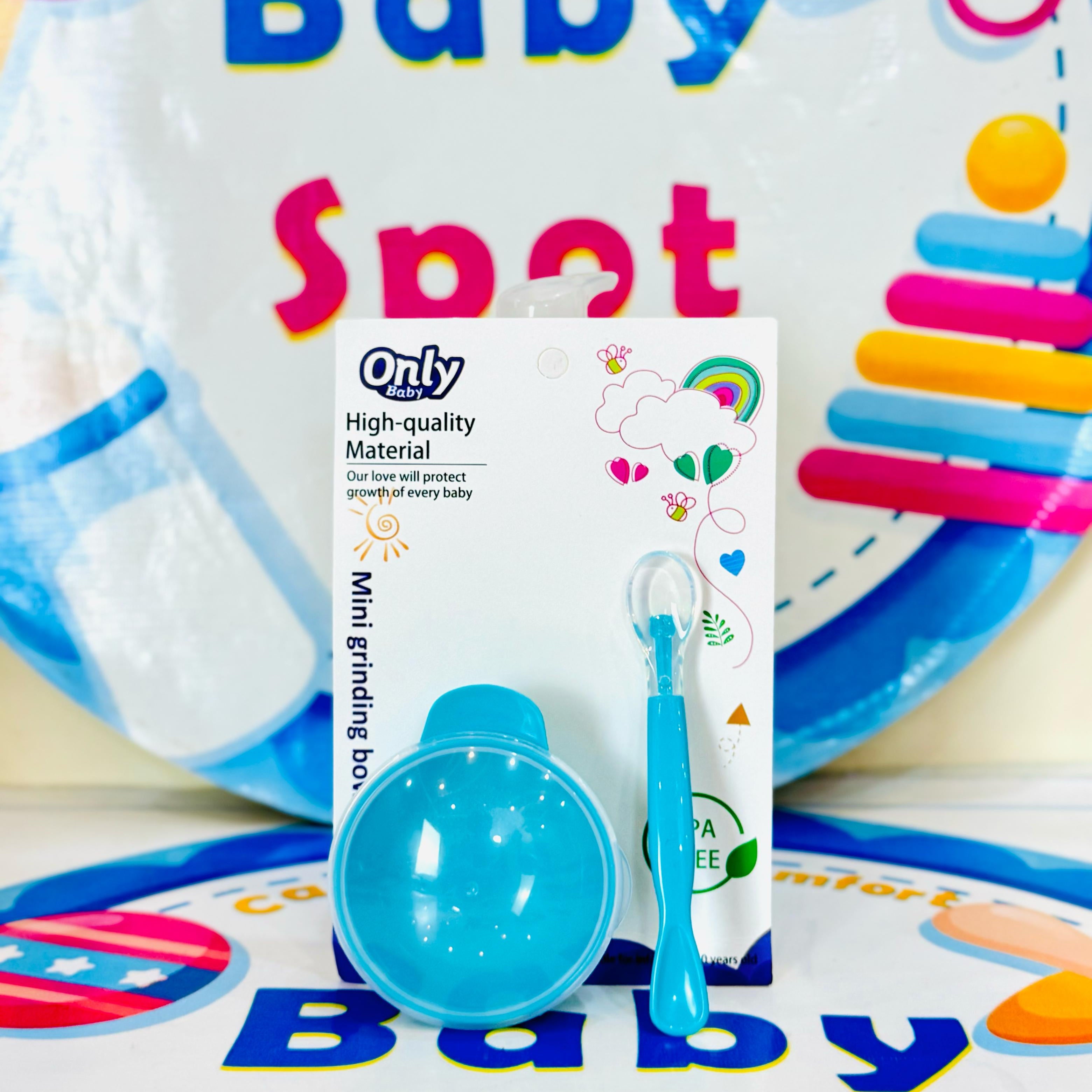 Baby Feeding Bowl with Silicone Spoon Collection